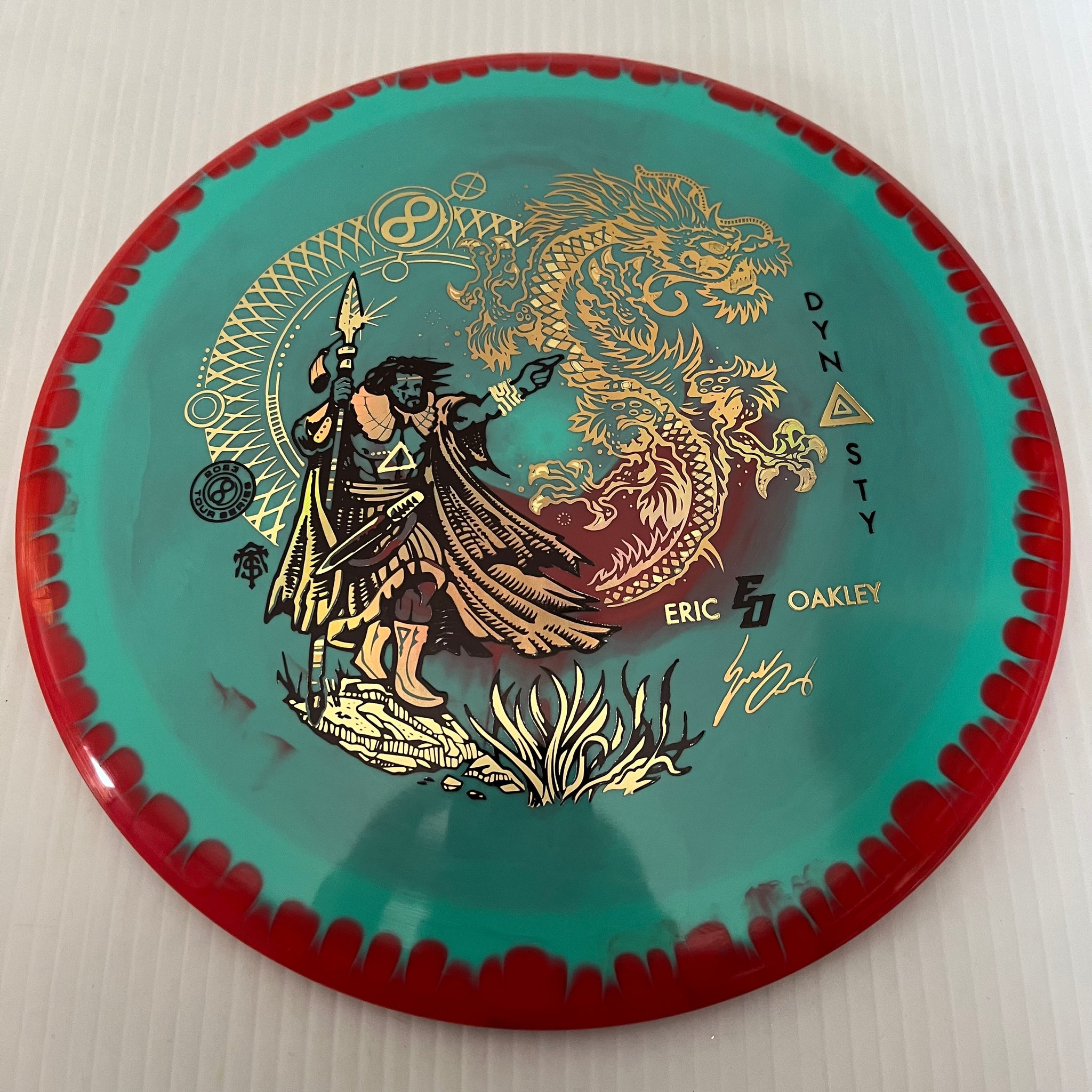 Infinite Discs 2023 Eric Oakley Team Series Halo S-Blend Dynasty 9/5/-1/2