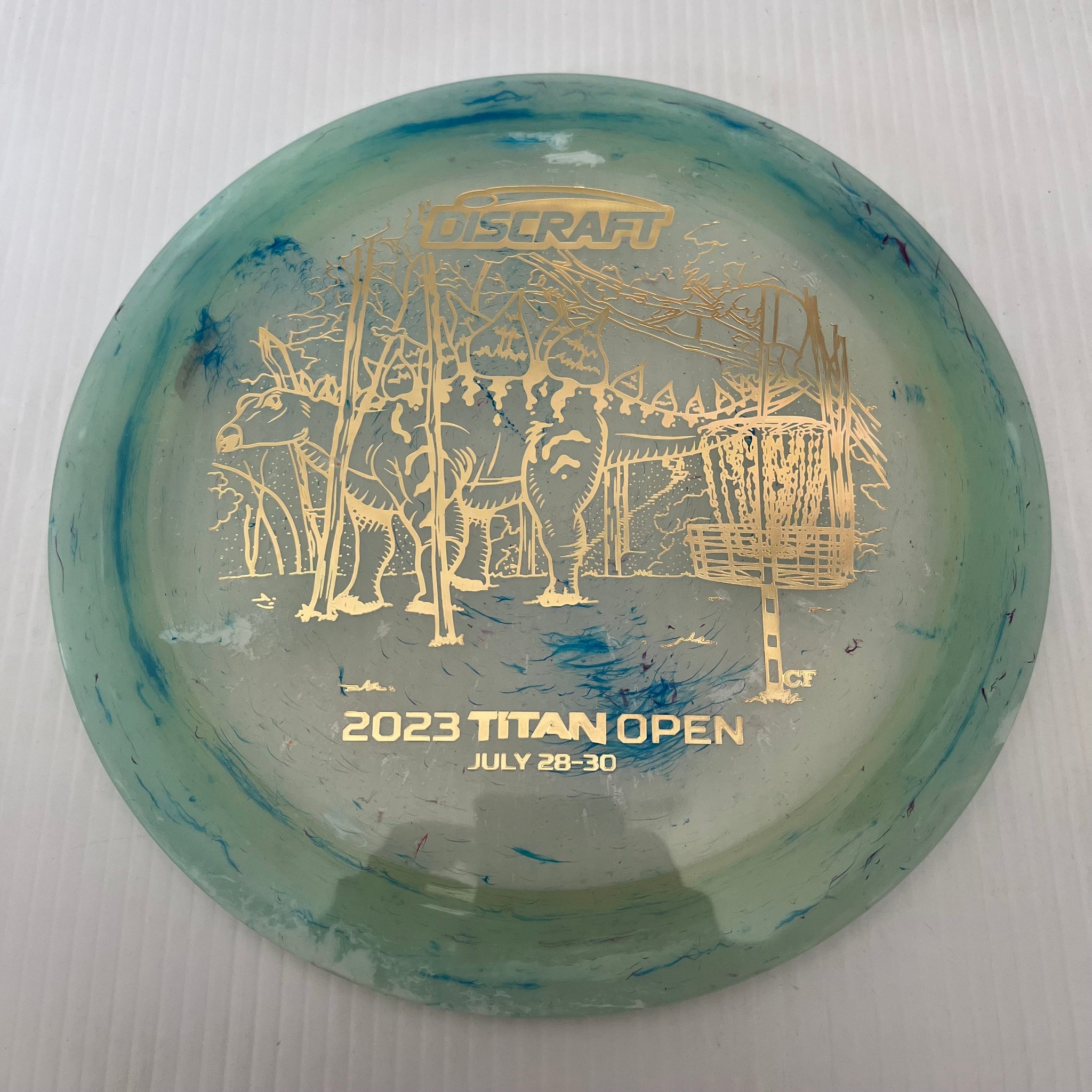 Discraft 2023 Titan Open Jawbreaker Z Venom 13/5/0/3