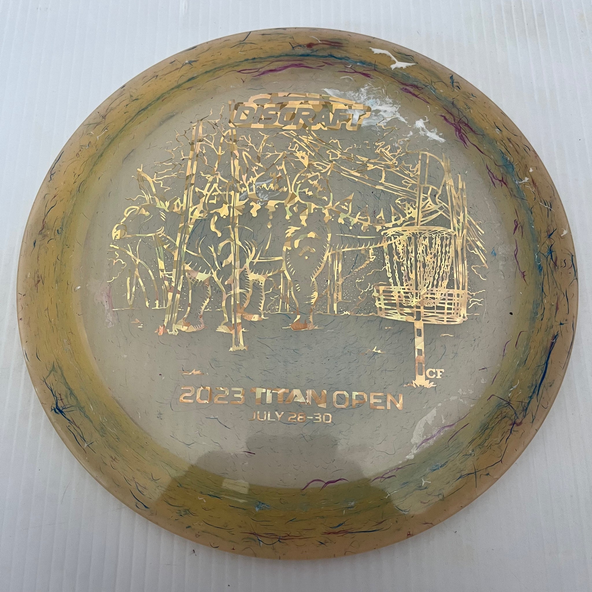 Discraft 2023 Titan Open Jawbreaker Z Venom 13/5/0/3