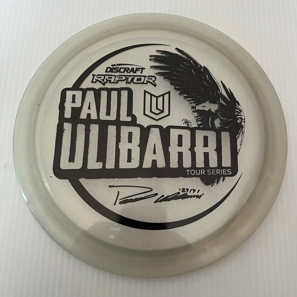 Discraft 2021 Paul Ulibarri Tour Series Sparkle Z Raptor 9/4/0/3