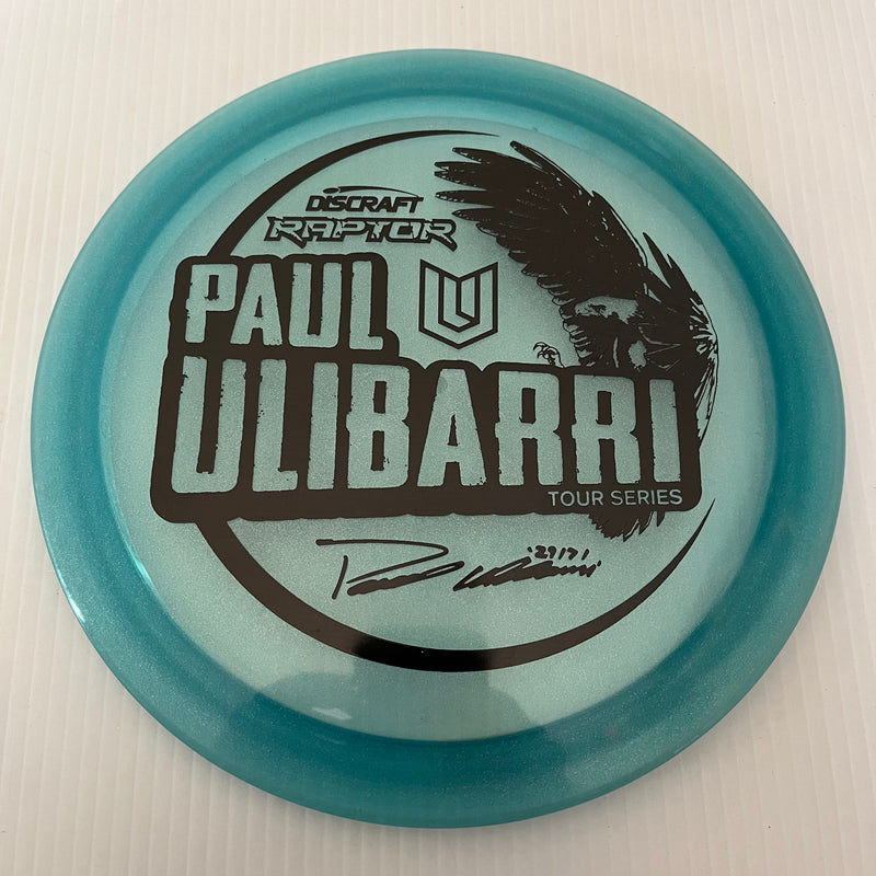 Discraft 2021 Paul Ulibarri Tour Series Sparkle Z Raptor 9/4/0/3