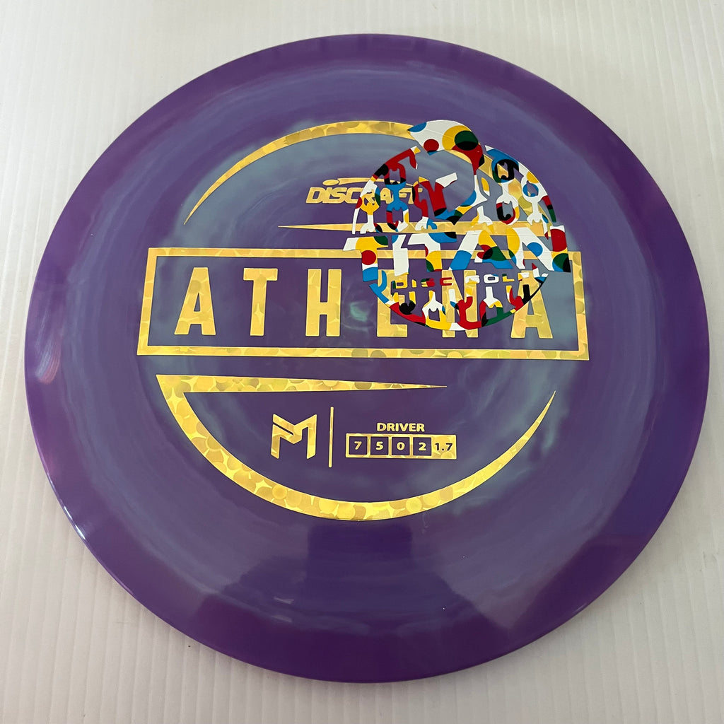 Discraft 2023 Titan Open Paul McBeth Swirly ESP Athena 7/5/0/2
