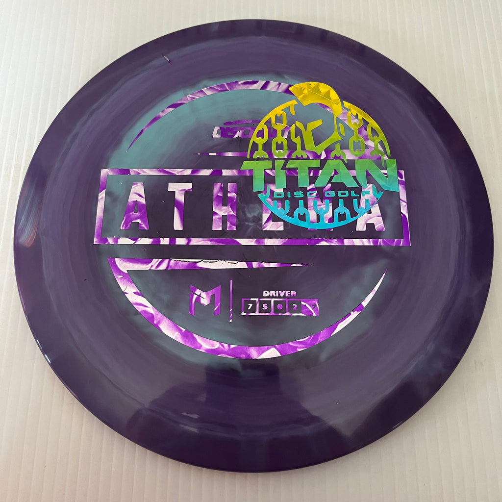 Discraft 2023 Titan Open Paul McBeth Swirly ESP Athena 7/5/0/2