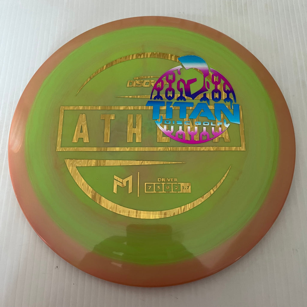 Discraft 2023 Titan Open Paul McBeth Swirly ESP Athena 7/5/0/2