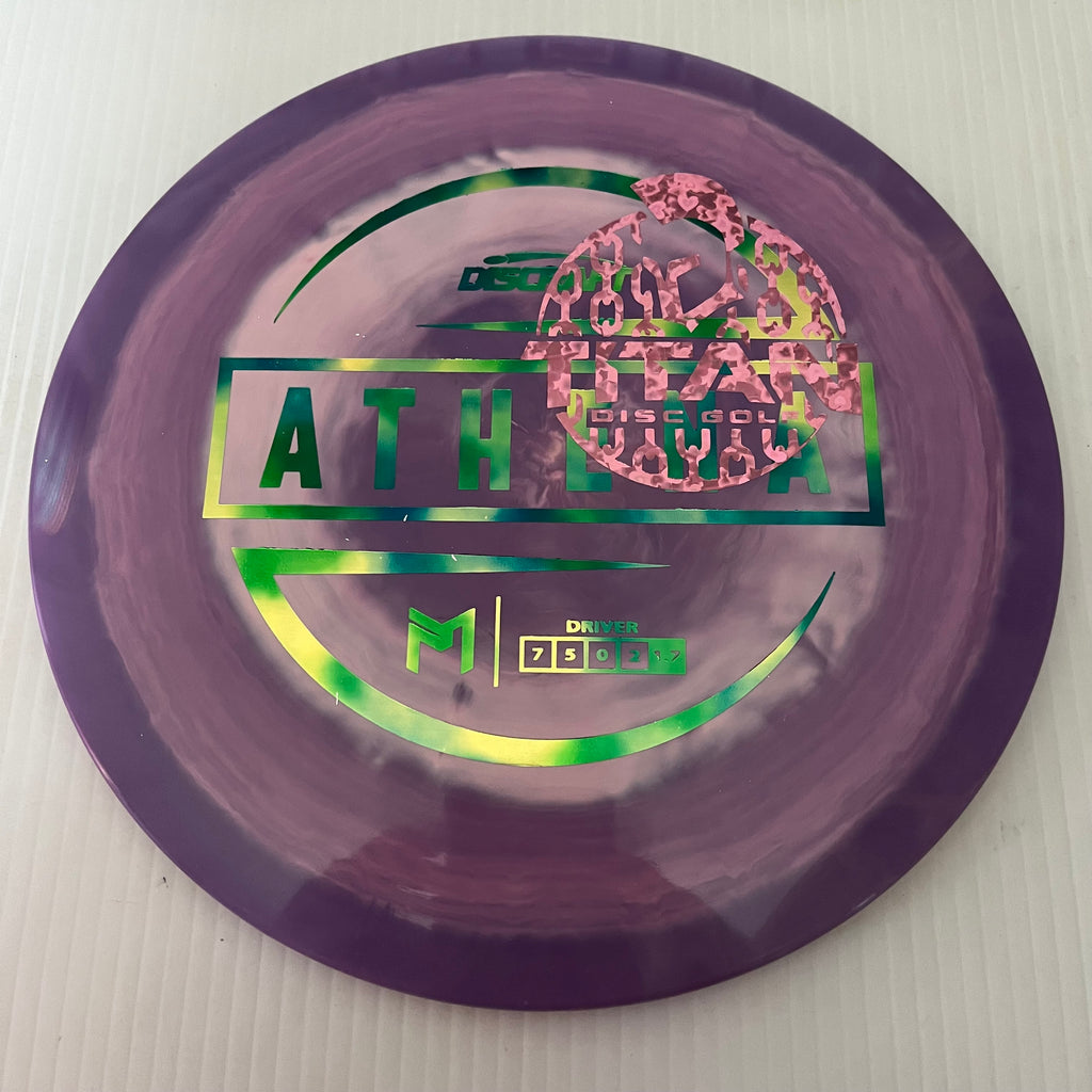 Discraft 2023 Titan Open Paul McBeth Swirly ESP Athena 7/5/0/2