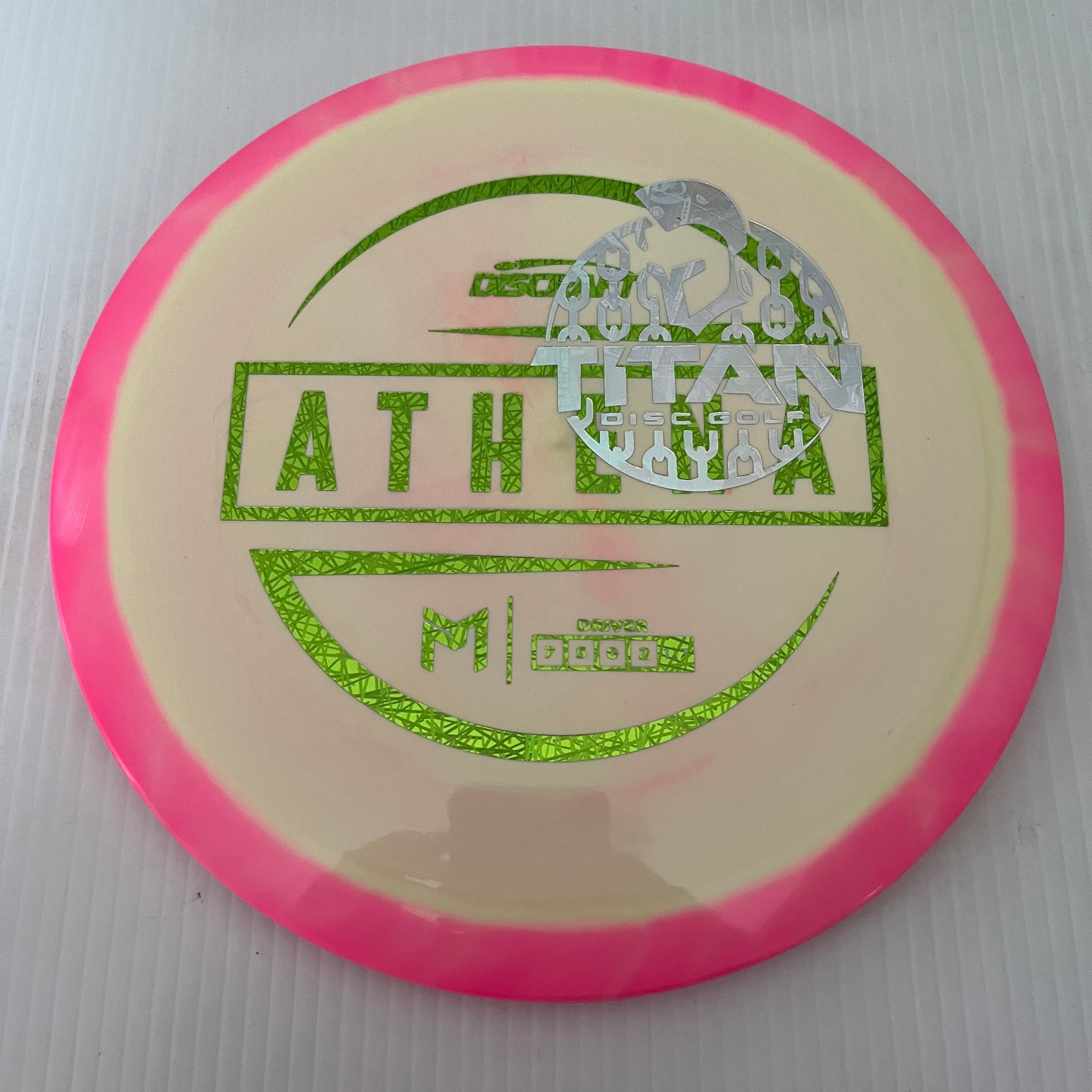 Discraft 2023 Titan Open Paul McBeth Swirly ESP Athena 7/5/0/2