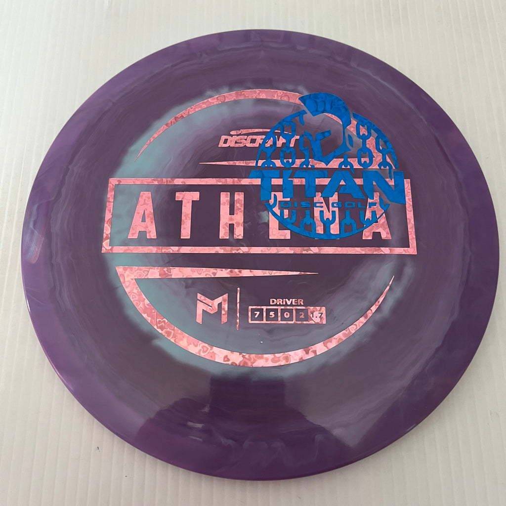 Discraft 2023 Titan Open Paul McBeth Swirly ESP Athena 7/5/0/2