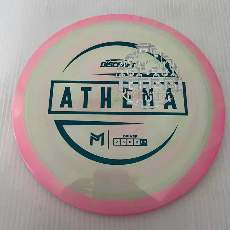 Discraft 2023 Titan Open Paul McBeth Swirly ESP Athena 7/5/0/2