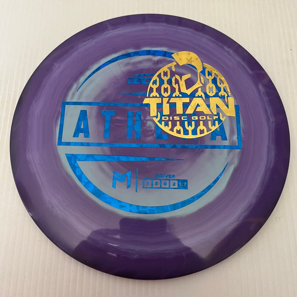 Discraft 2023 Titan Open Paul McBeth Swirly ESP Athena 7/5/0/2