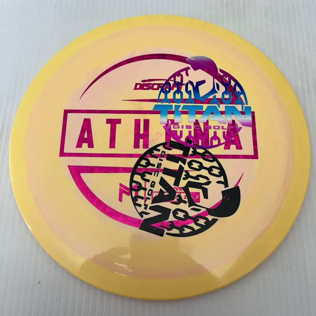 Discraft 2023 Titan Open Paul McBeth Swirly ESP Athena 7/5/0/2