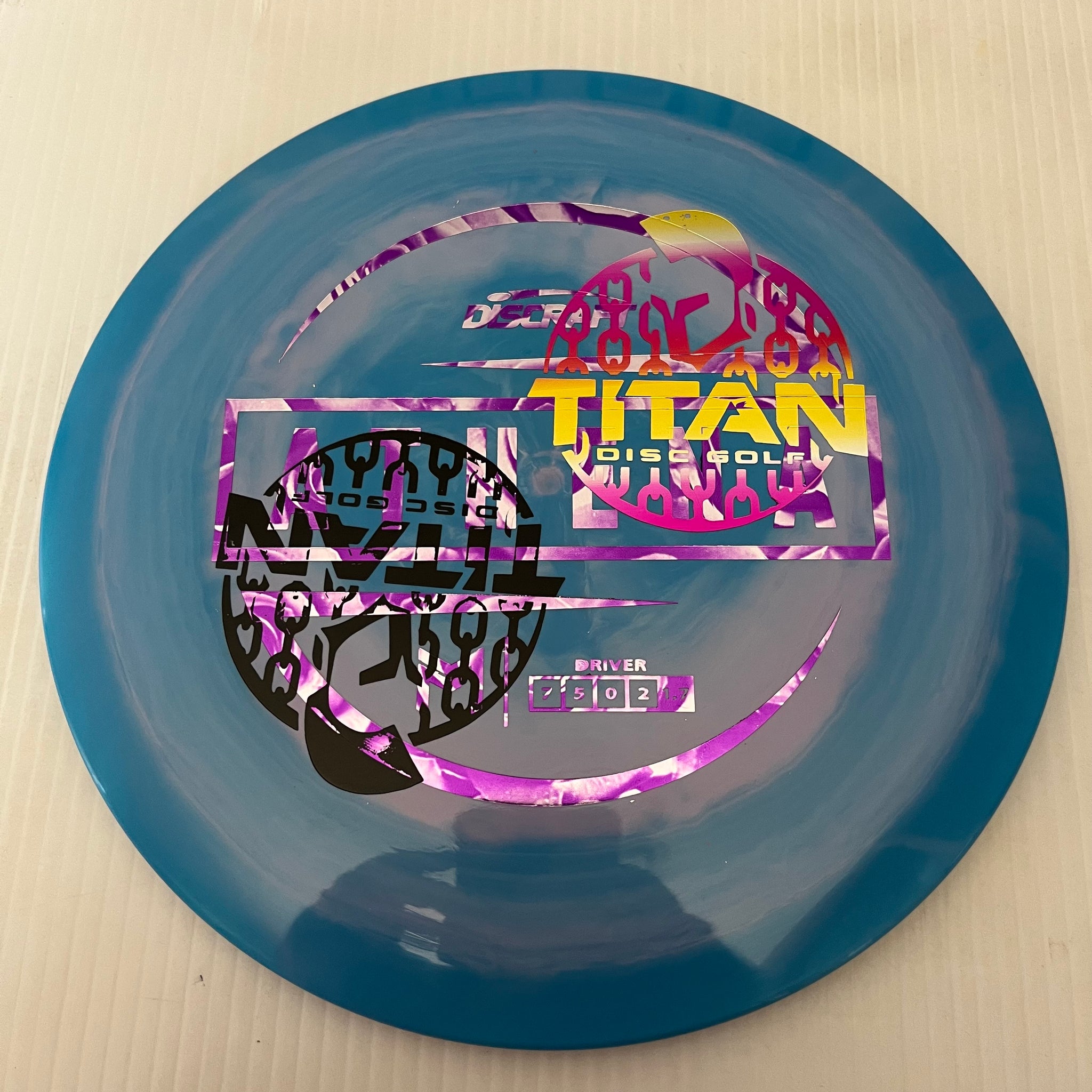 Discraft 2023 Titan Open Paul McBeth Swirly ESP Athena 7/5/0/2