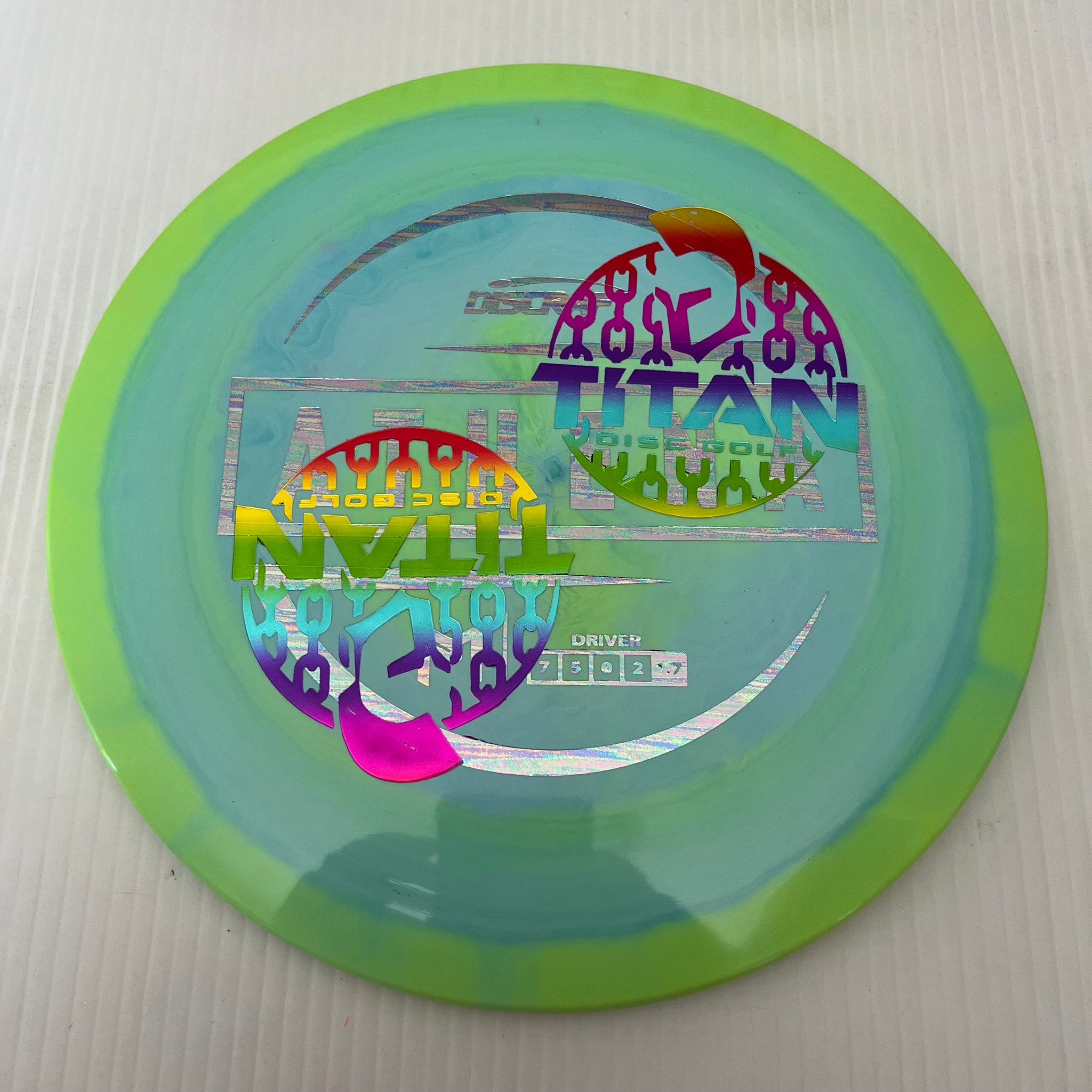 Discraft 2023 Titan Open Paul McBeth Swirly ESP Athena 7/5/0/2