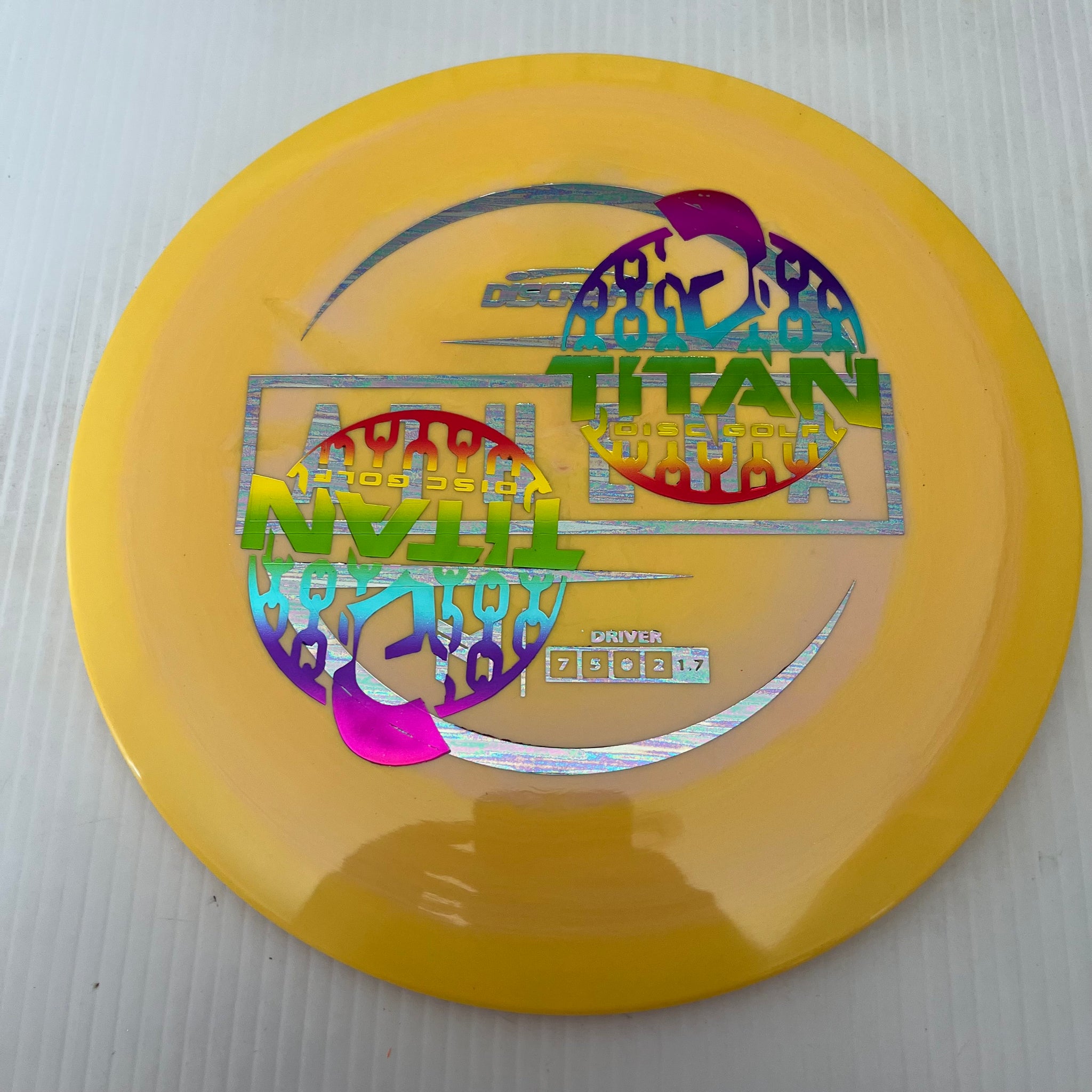 Discraft 2023 Titan Open Paul McBeth Swirly ESP Athena 7/5/0/2