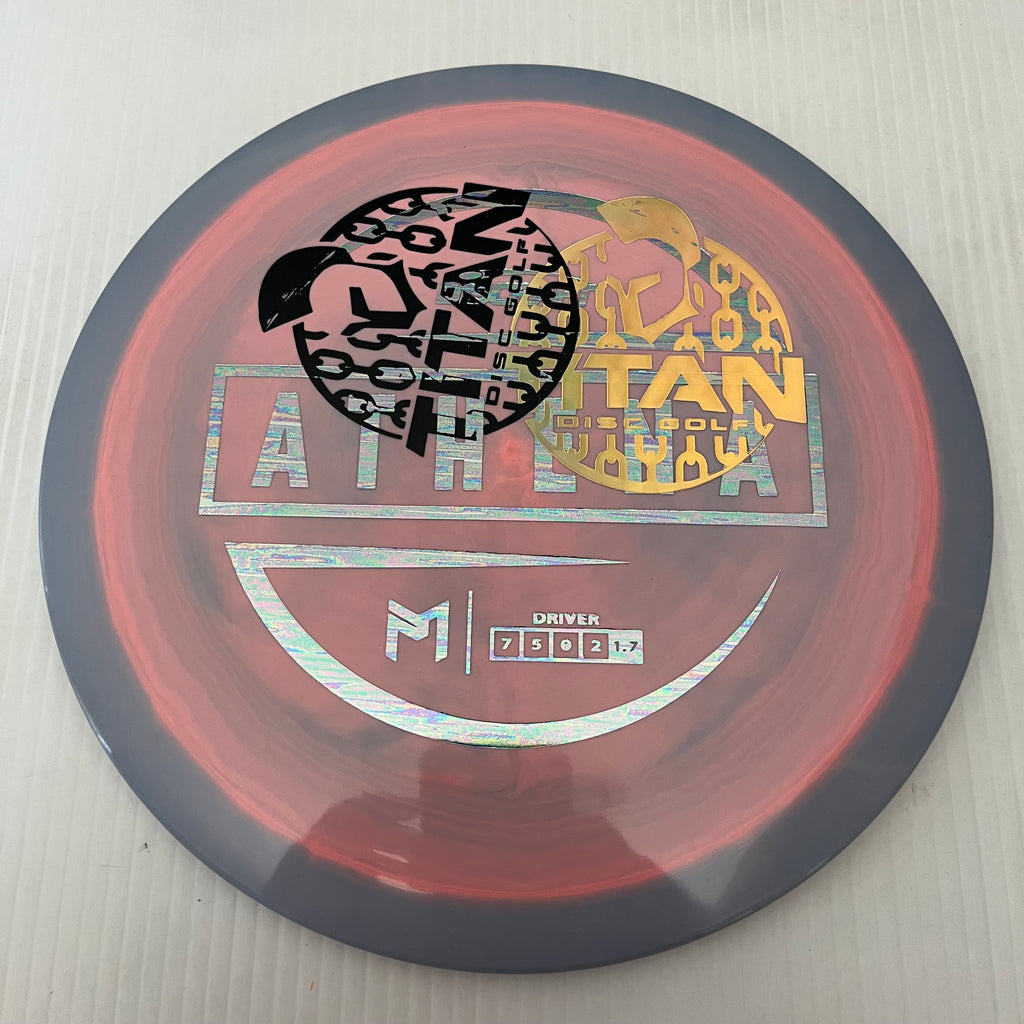 Discraft 2023 Titan Open Paul McBeth Swirly ESP Athena 7/5/0/2