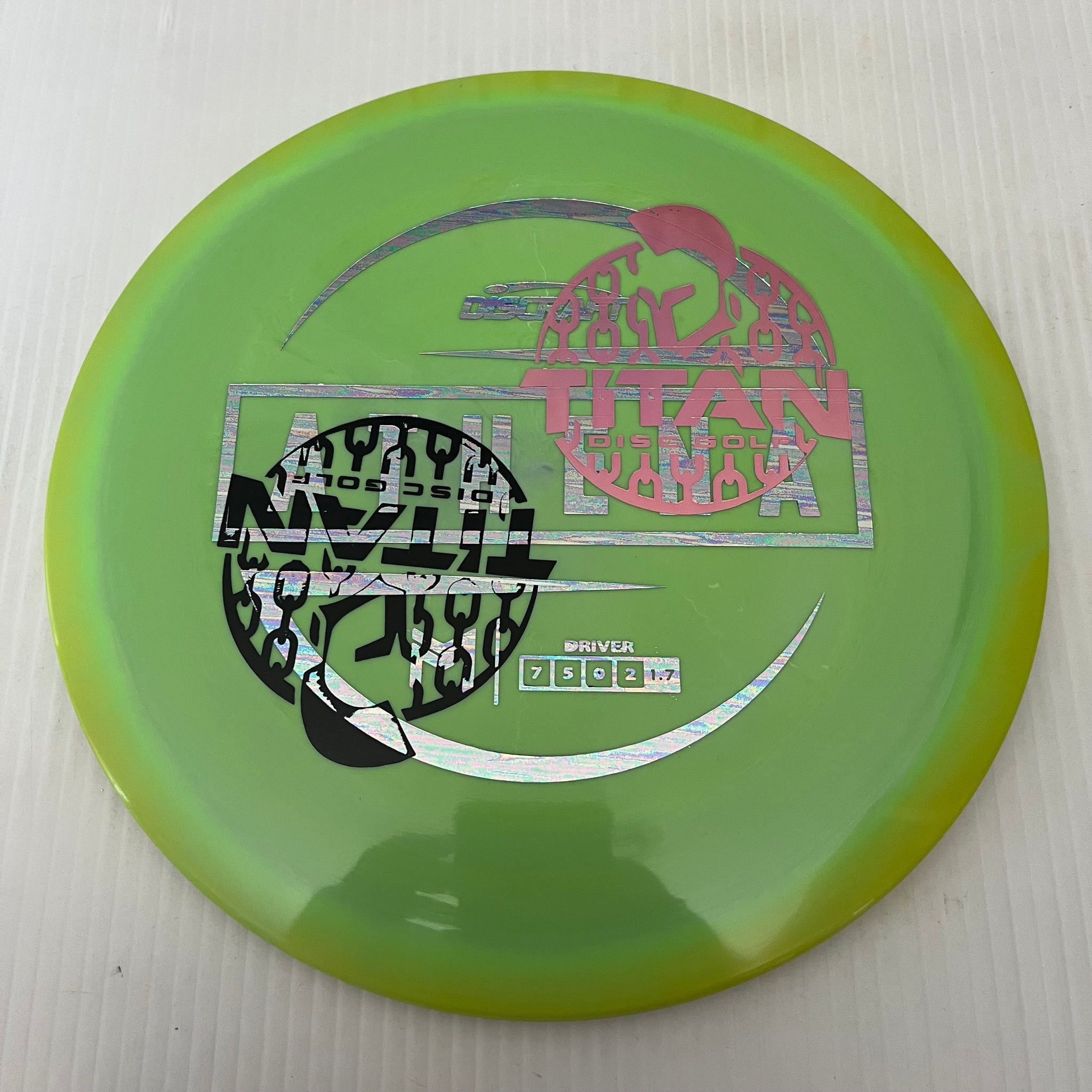 Discraft 2023 Titan Open Paul McBeth Swirly ESP Athena 7/5/0/2