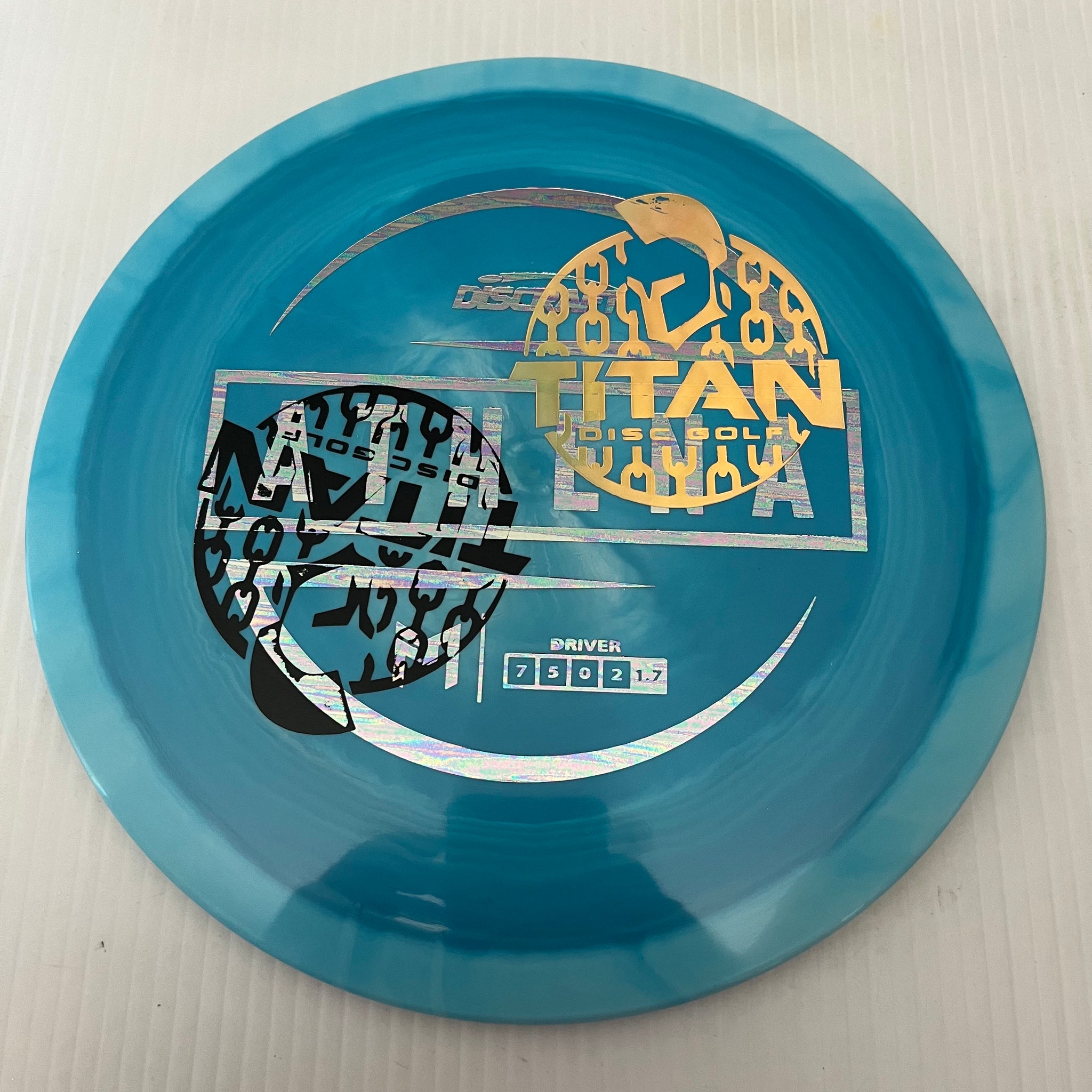 Discraft 2023 Titan Open Paul McBeth Swirly ESP Athena 7/5/0/2