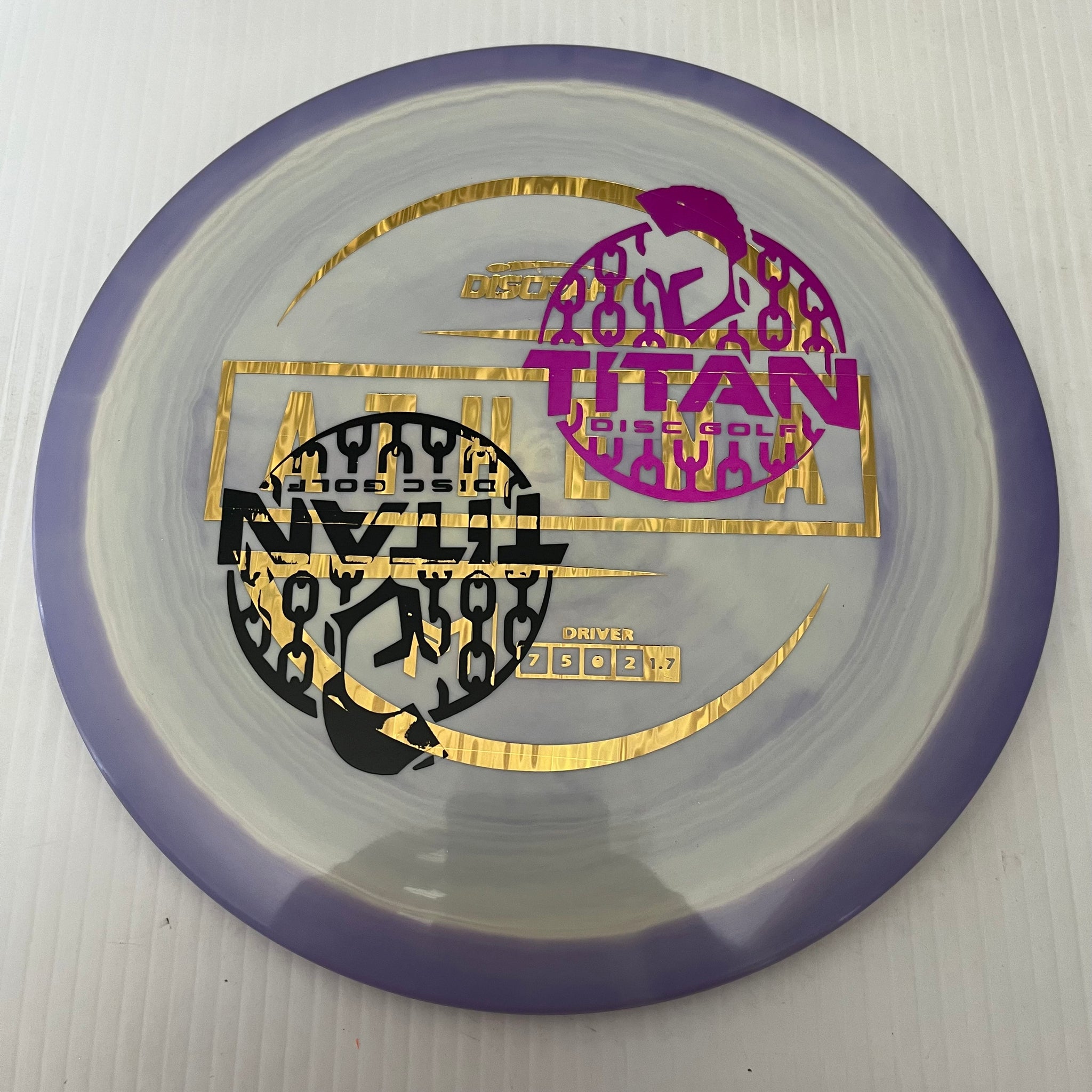 Discraft 2023 Titan Open Paul McBeth Swirly ESP Athena 7/5/0/2