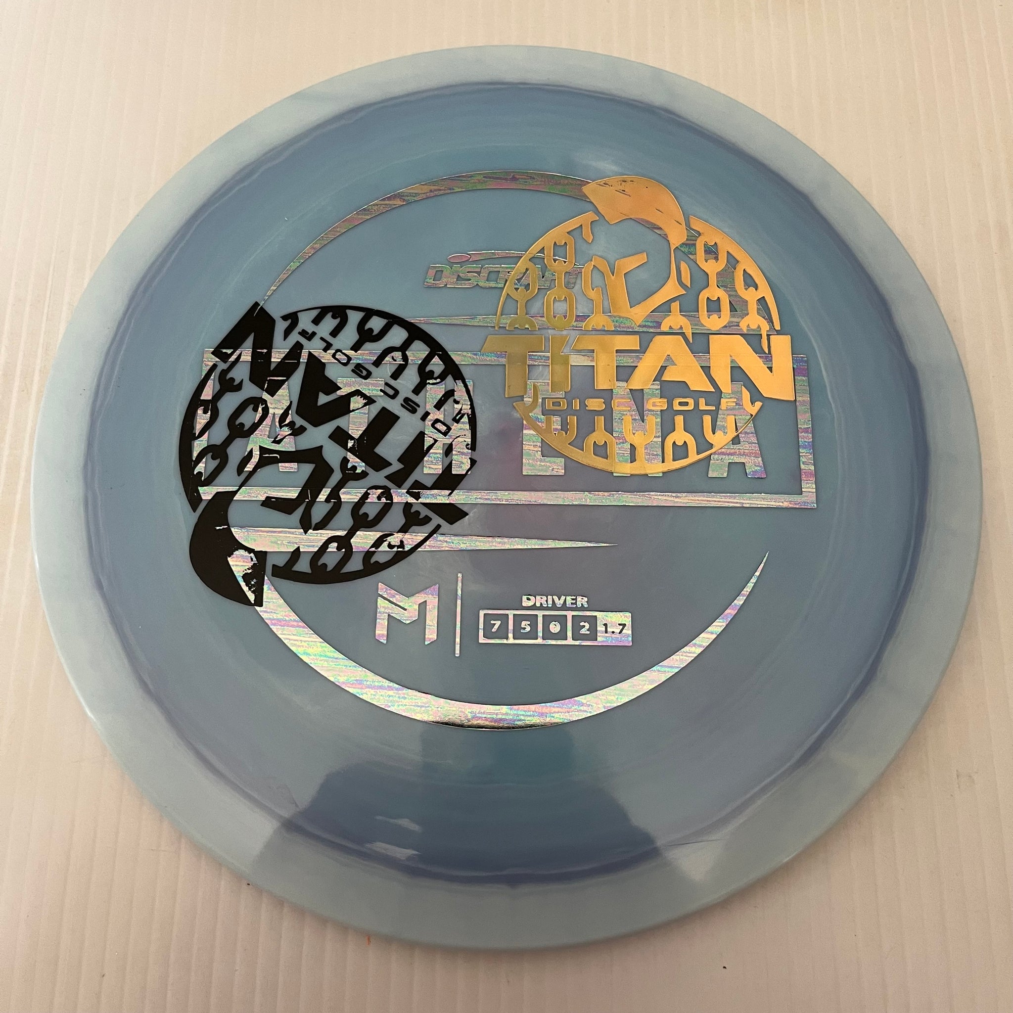 Discraft 2023 Titan Open Paul McBeth Swirly ESP Athena 7/5/0/2