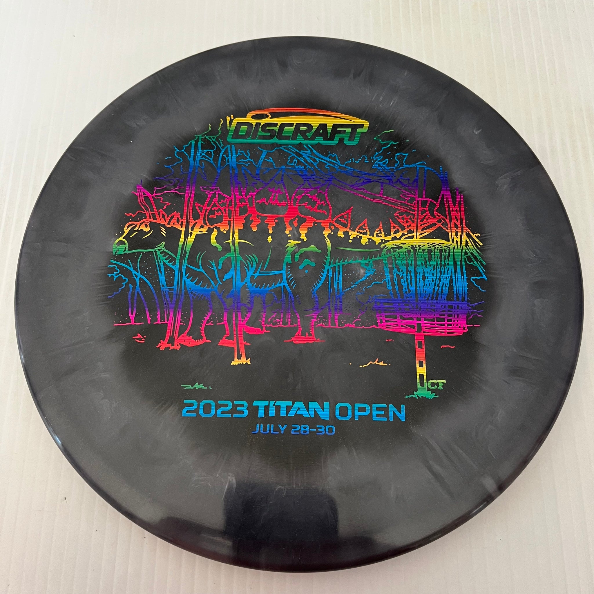 Discraft 2023 Titan Open Brodie Smith Tour Series Swirly ESP Zone OS 4/2/1/5