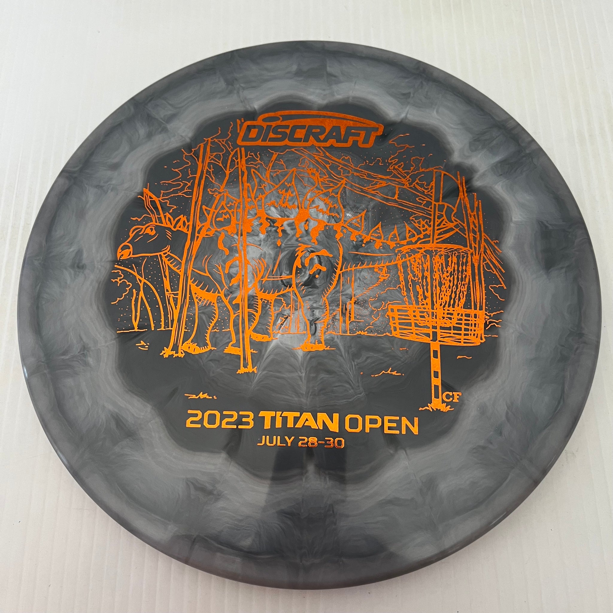 Discraft 2023 Titan Open Brodie Smith Tour Series Swirly ESP Zone OS 4/2/1/5