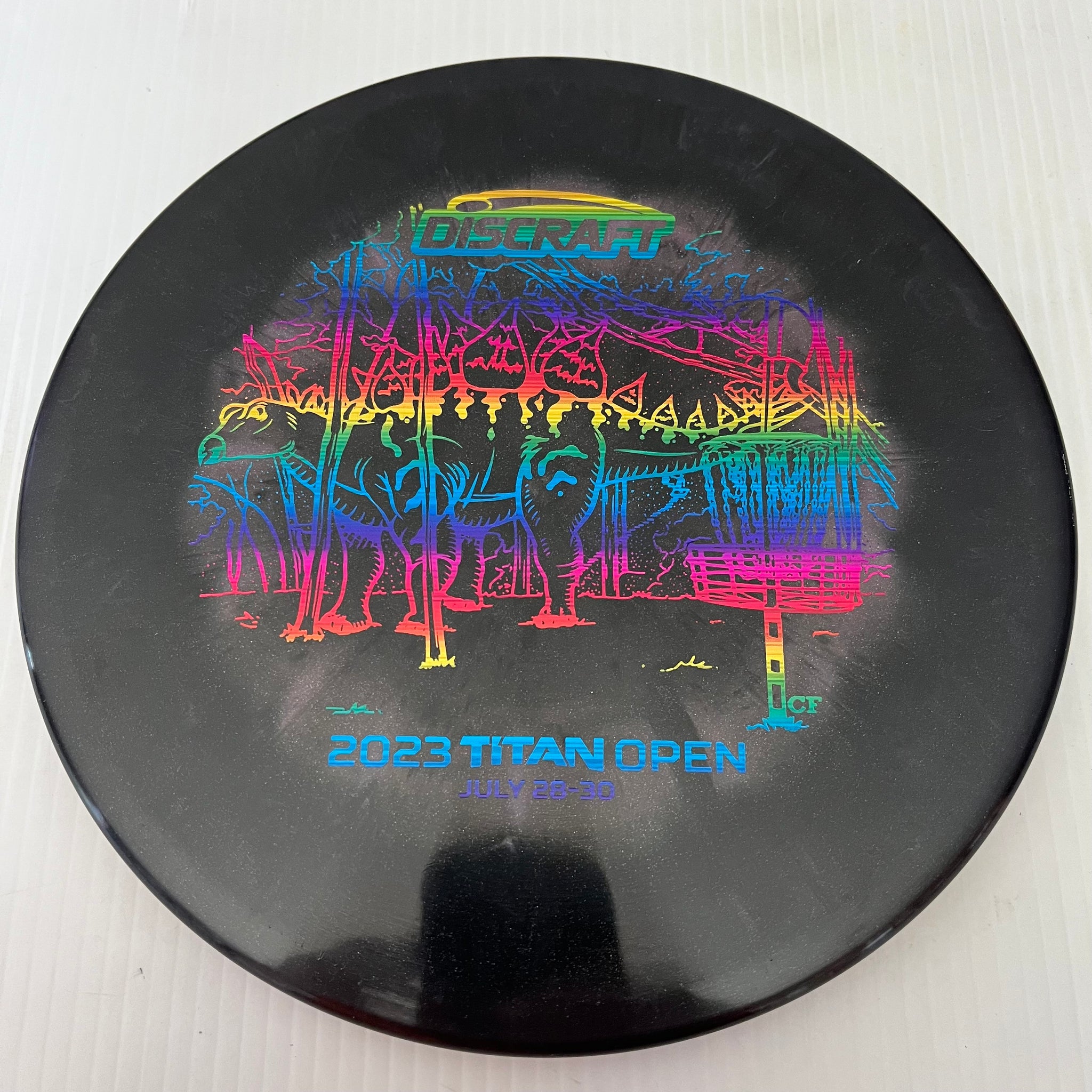 Discraft 2023 Titan Open Brodie Smith Tour Series Swirly ESP Zone OS 4/2/1/5