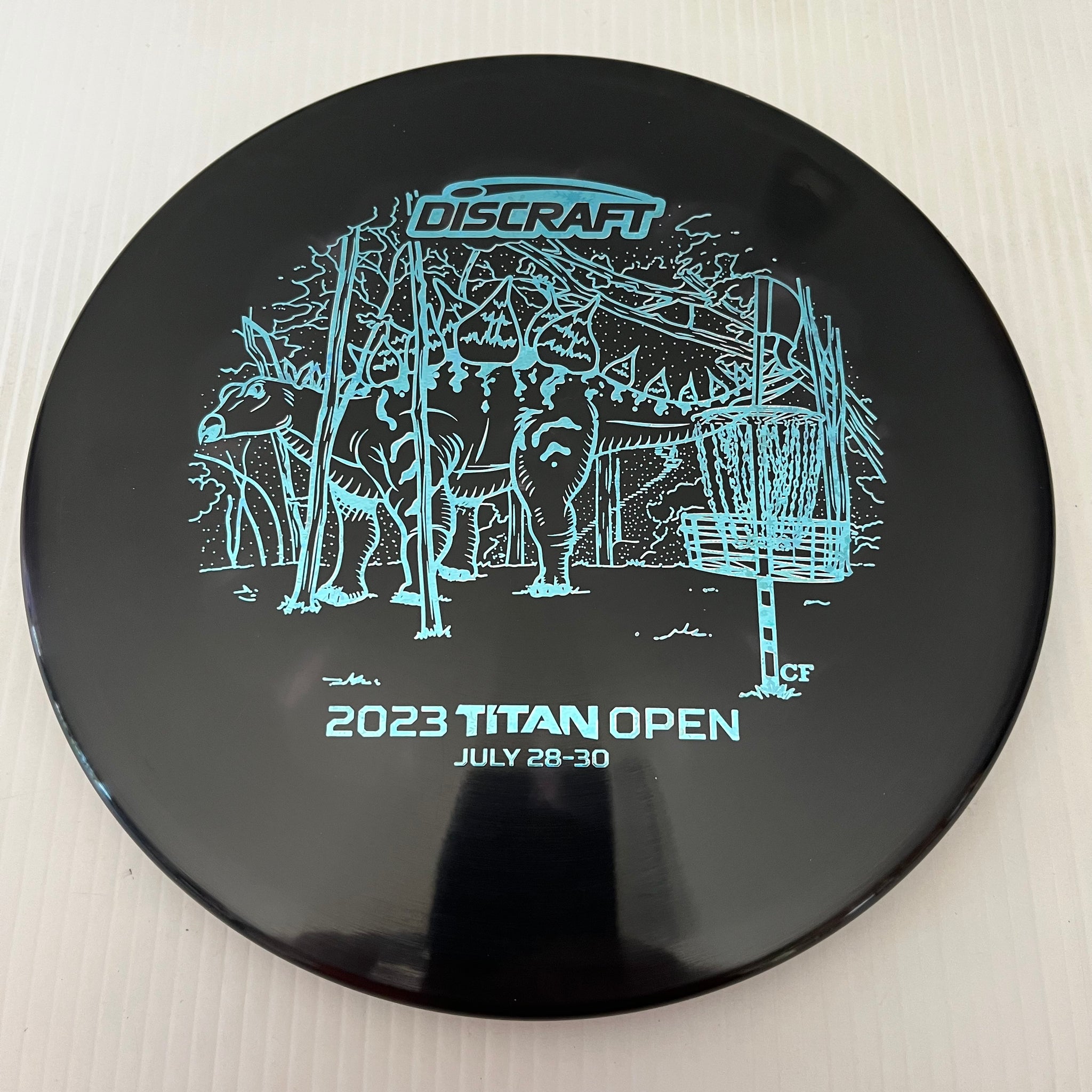 Discraft 2023 Titan Open Brodie Smith Tour Series Swirly ESP Zone OS 4/2/1/5