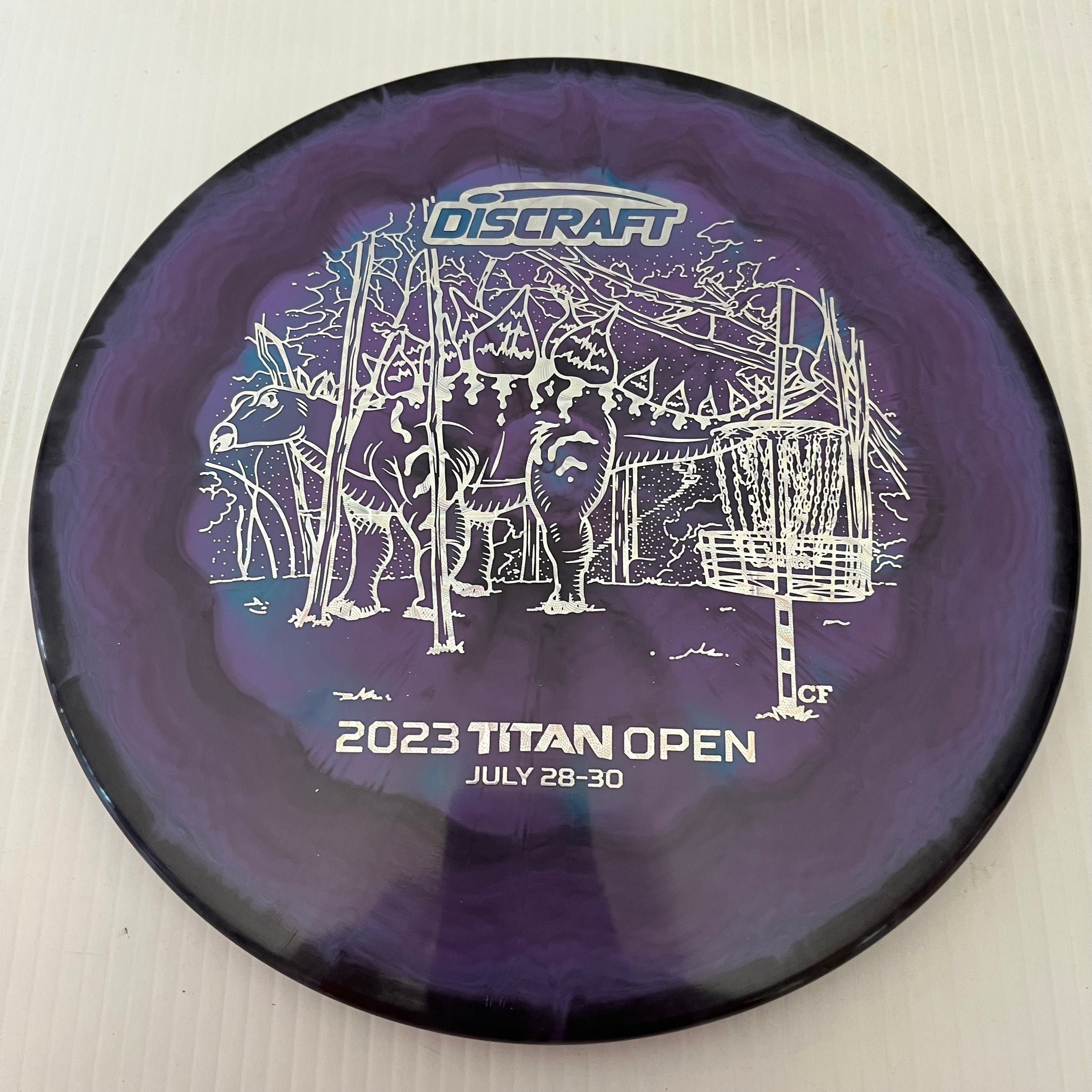 Discraft 2023 Titan Open Brodie Smith Tour Series Swirly ESP Zone OS 4/2/1/5