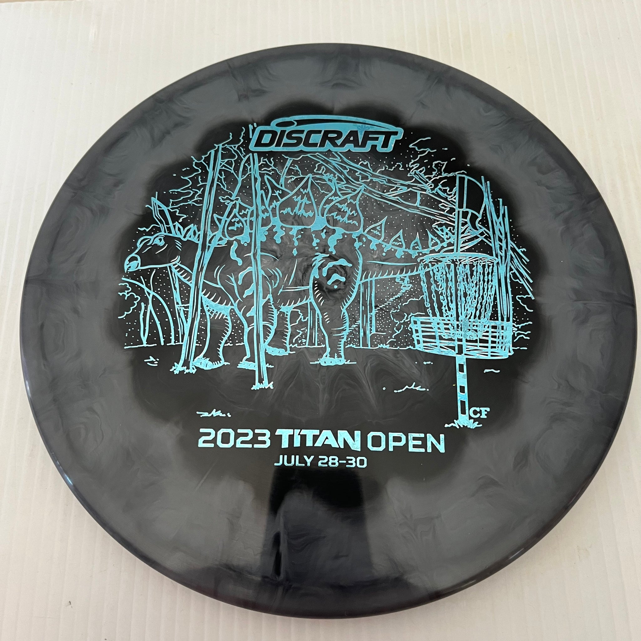 Discraft 2023 Titan Open Brodie Smith Tour Series Swirly ESP Zone OS 4/2/1/5