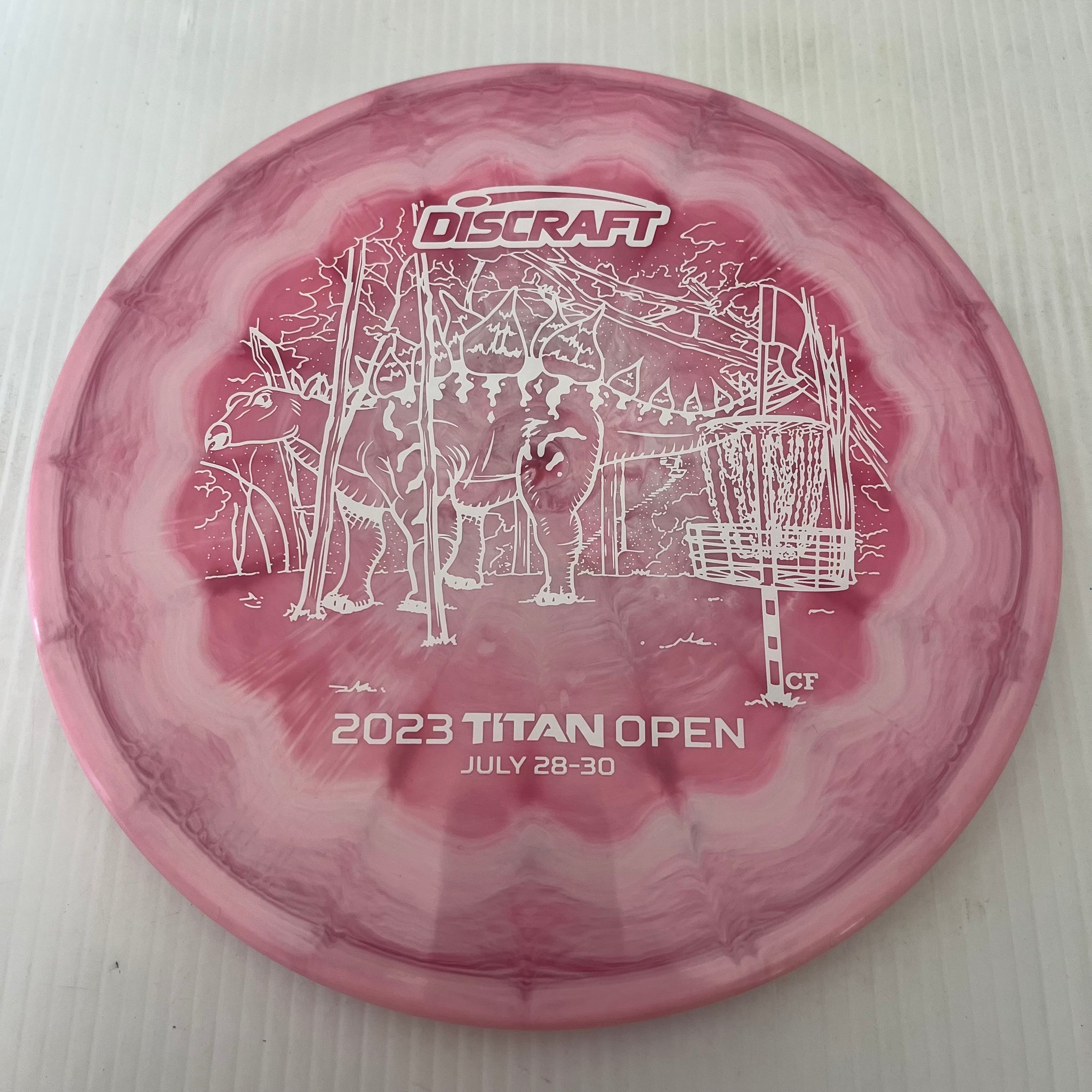Discraft 2023 Titan Open Brodie Smith Tour Series Swirly ESP Zone OS 4/2/1/5