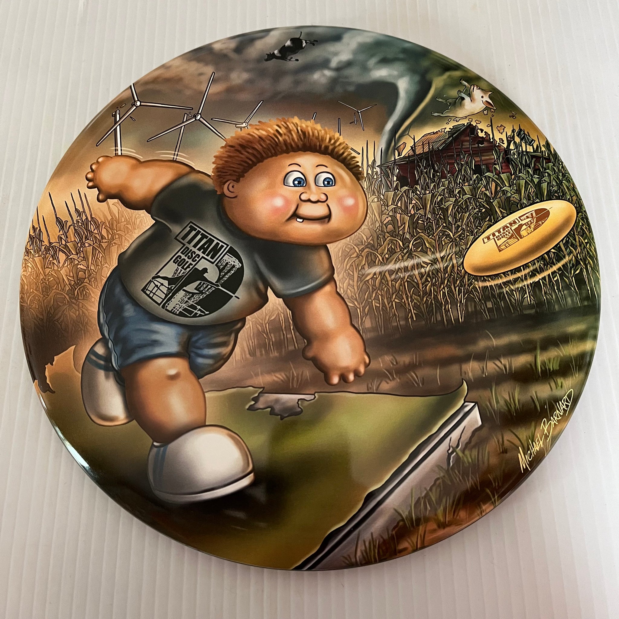 Discraft Michael Barnards's Titan Disc Golf "All Weather SuperColor Buzzz" 5/4/-1/1