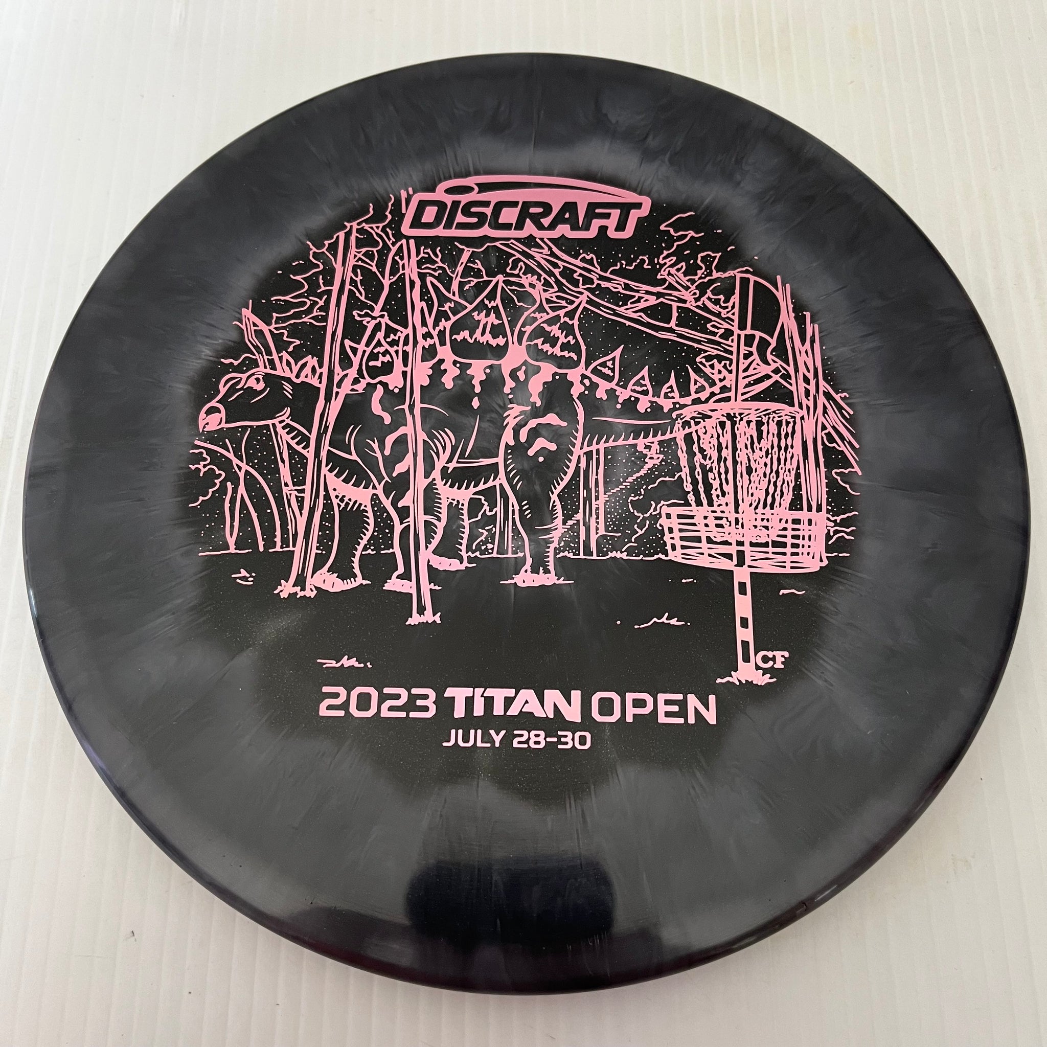 Discraft 2023 Titan Open Brodie Smith Tour Series Swirly ESP Zone OS 4/2/1/5