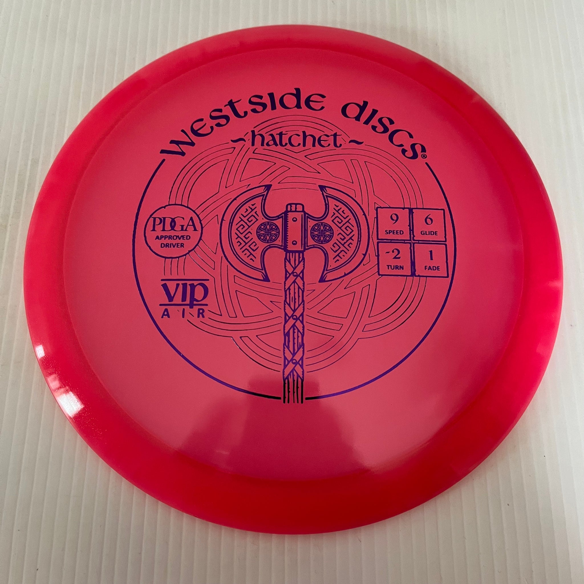Westside Discs VIP Air Hatchet 9/6/-2/1