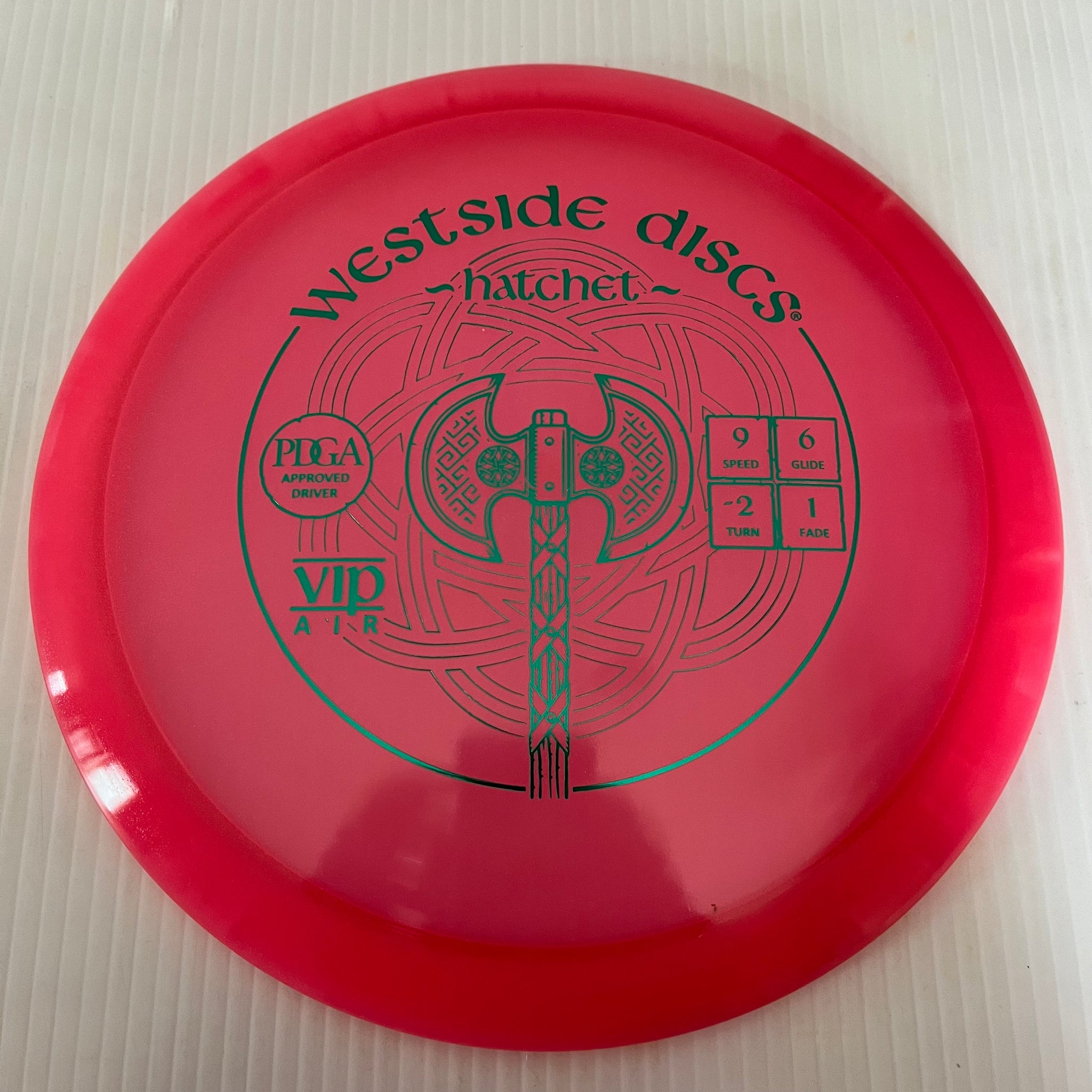 Westside Discs VIP Air Hatchet 9/6/-2/1