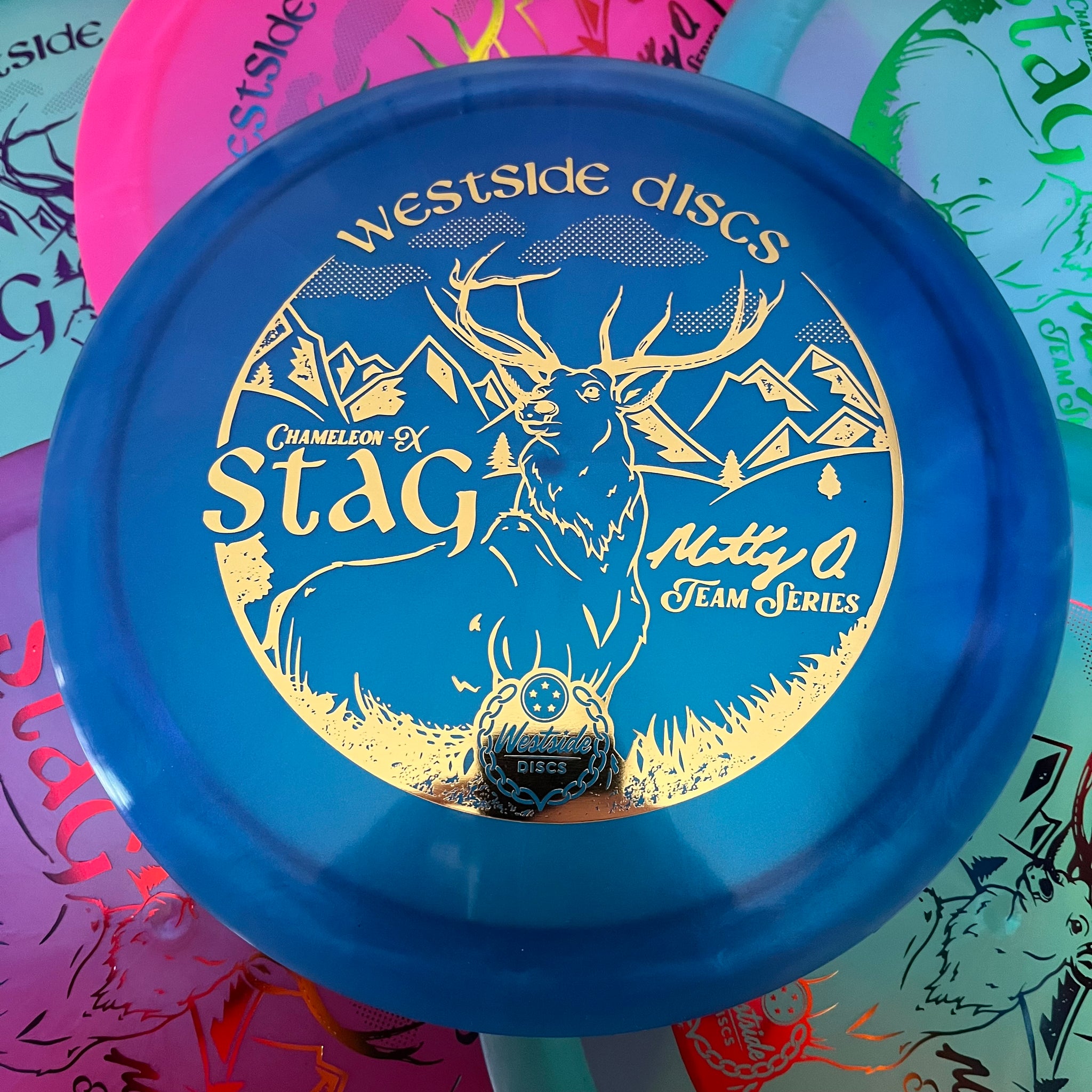 Westside Discs 2023 Matt Orum Team Series VIP-X Chameleon Stag 8/6/-1/2