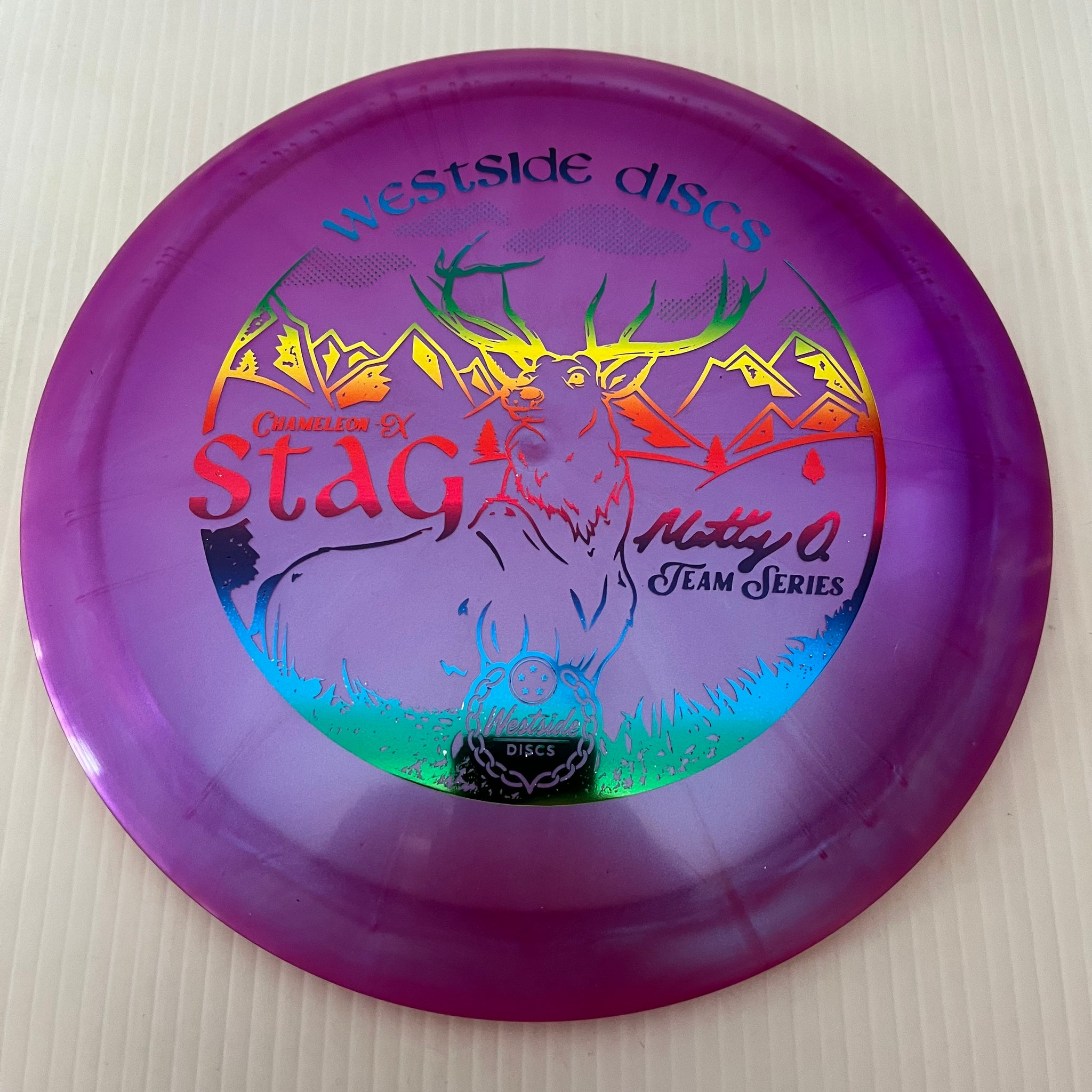Westside Discs 2023 Matt Orum Team Series VIP-X Chameleon Stag 8/6/-1/2