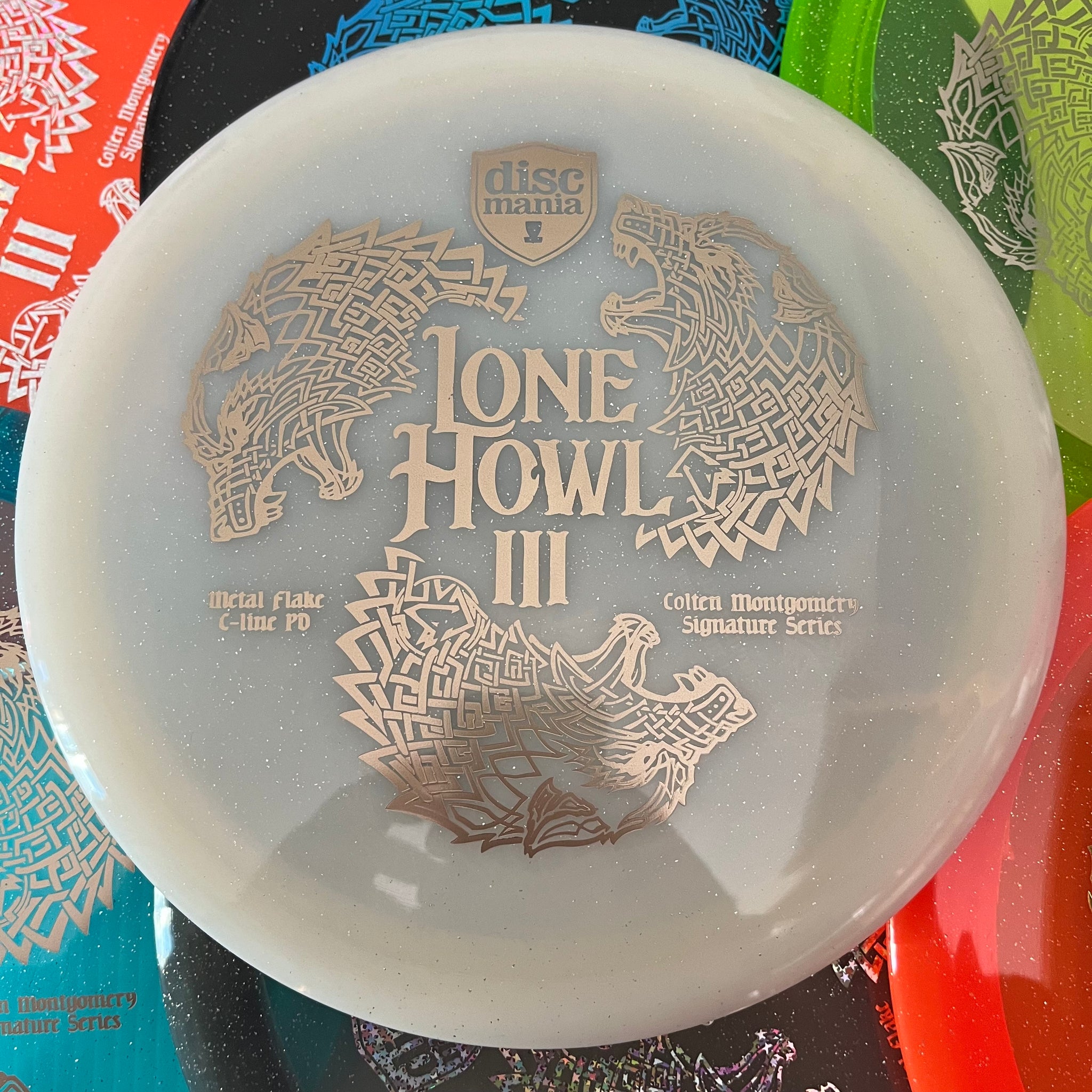 Discmania Colten Montgomery Signature Series Lone Howl III Metal Flake C-Line PD 10/4/0/3