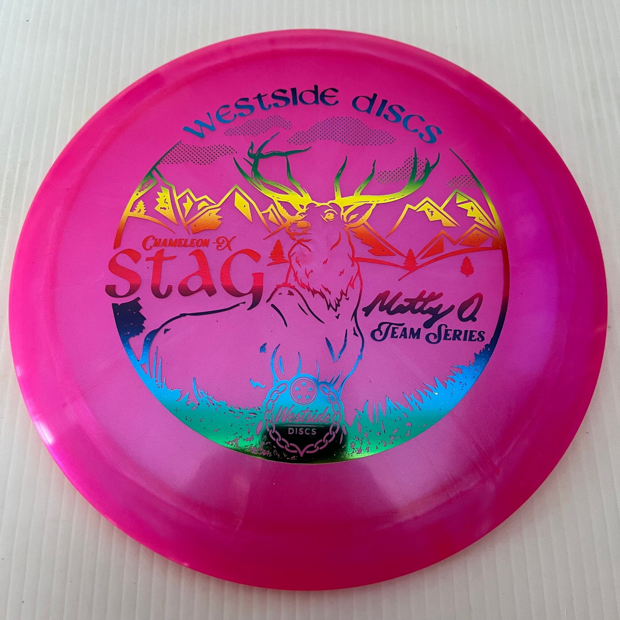 Westside Discs 2023 Matt Orum Team Series VIP-X Chameleon Stag 8/6/-1/2