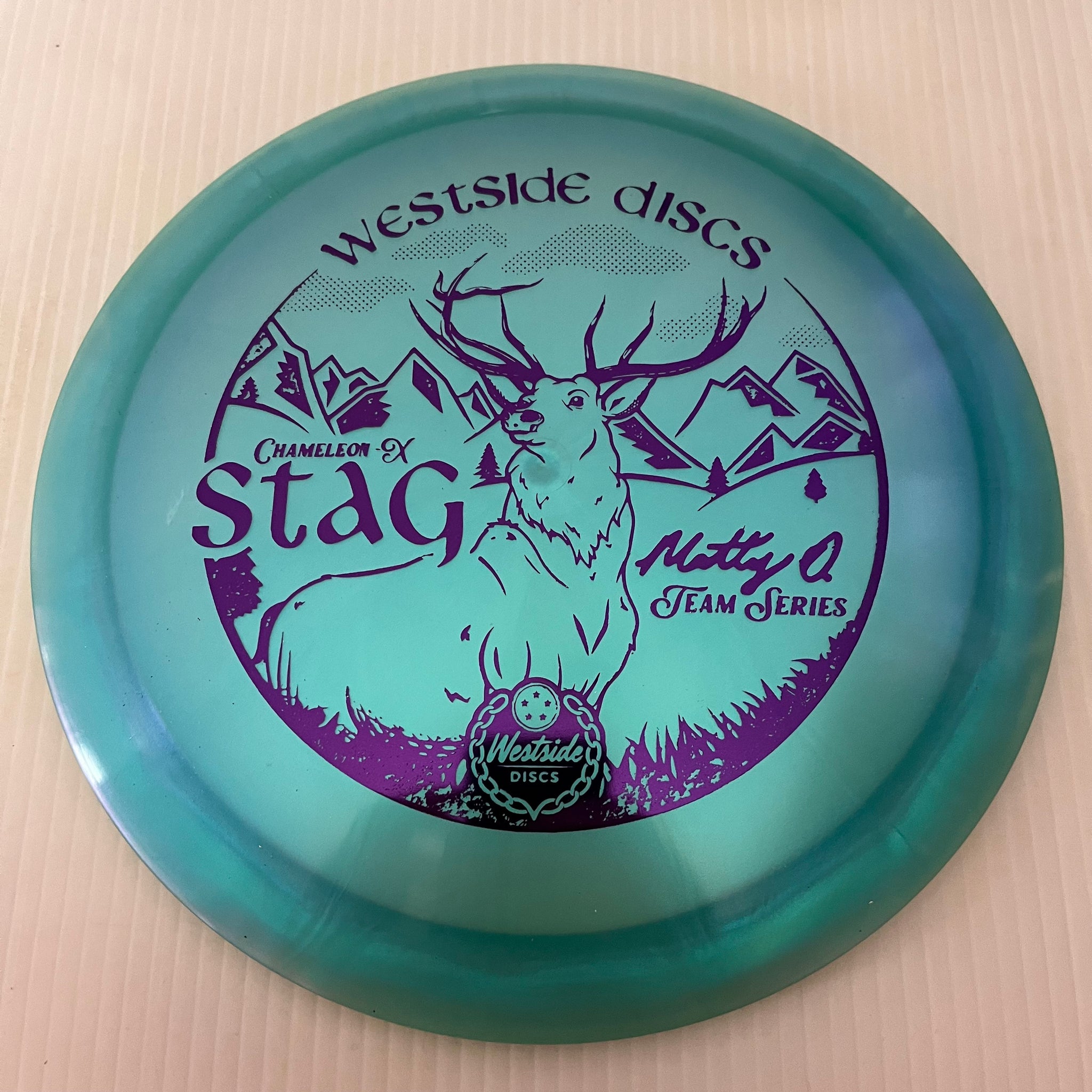 Westside Discs Stag disc golf popular custom dyed