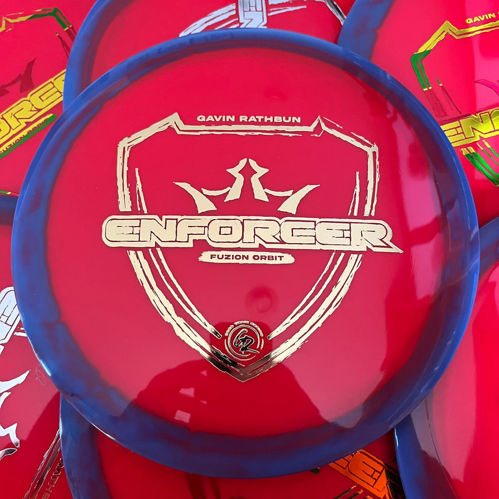 Dynamic Discs 2023 Gavin Rathbun Team Series Fuzion Orbit Enforcer 12/4/0/4