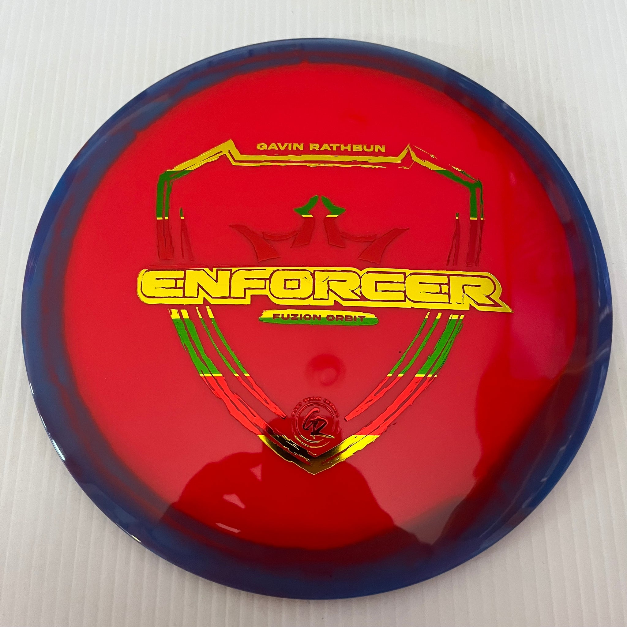 Dynamic Discs 2023 Gavin Rathbun Team Series Fuzion Orbit Enforcer 12/4/0/4