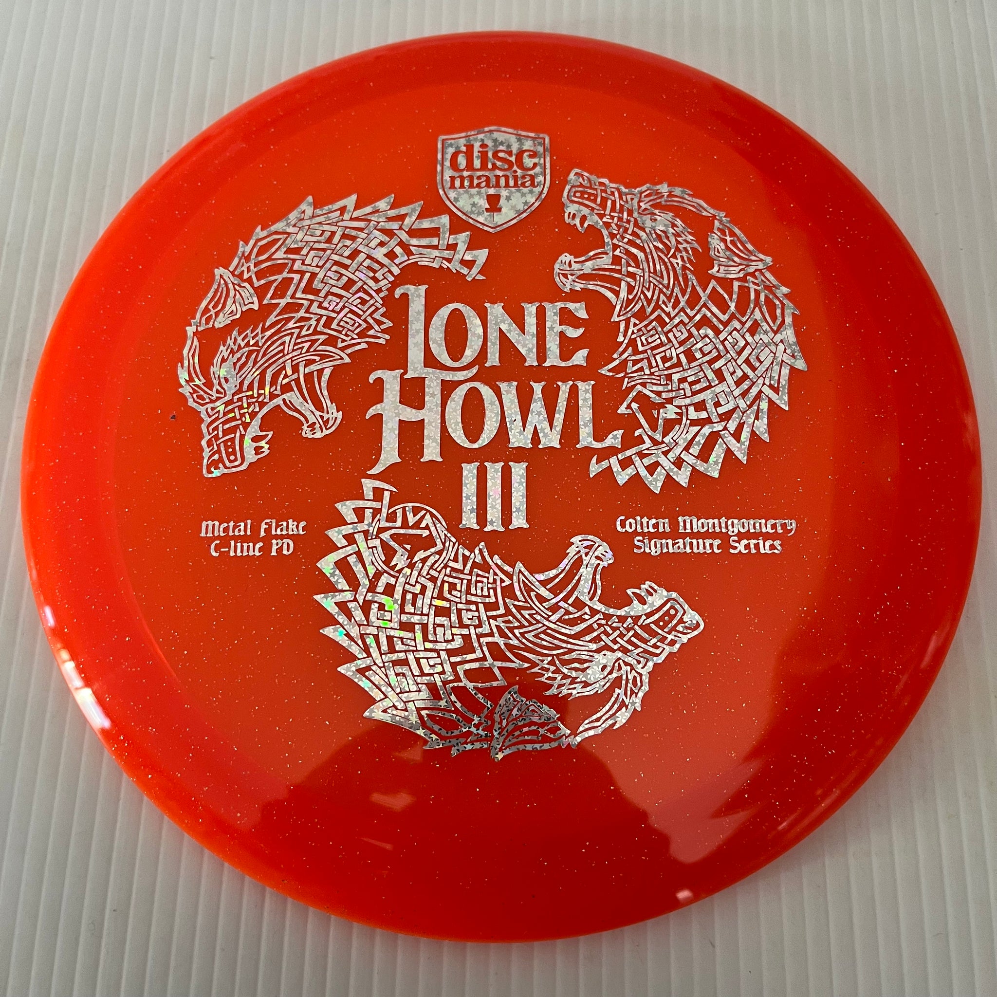 Discmania Colten Montgomery Signature Series Lone Howl III Metal Flake C-Line PD 10/4/0/3