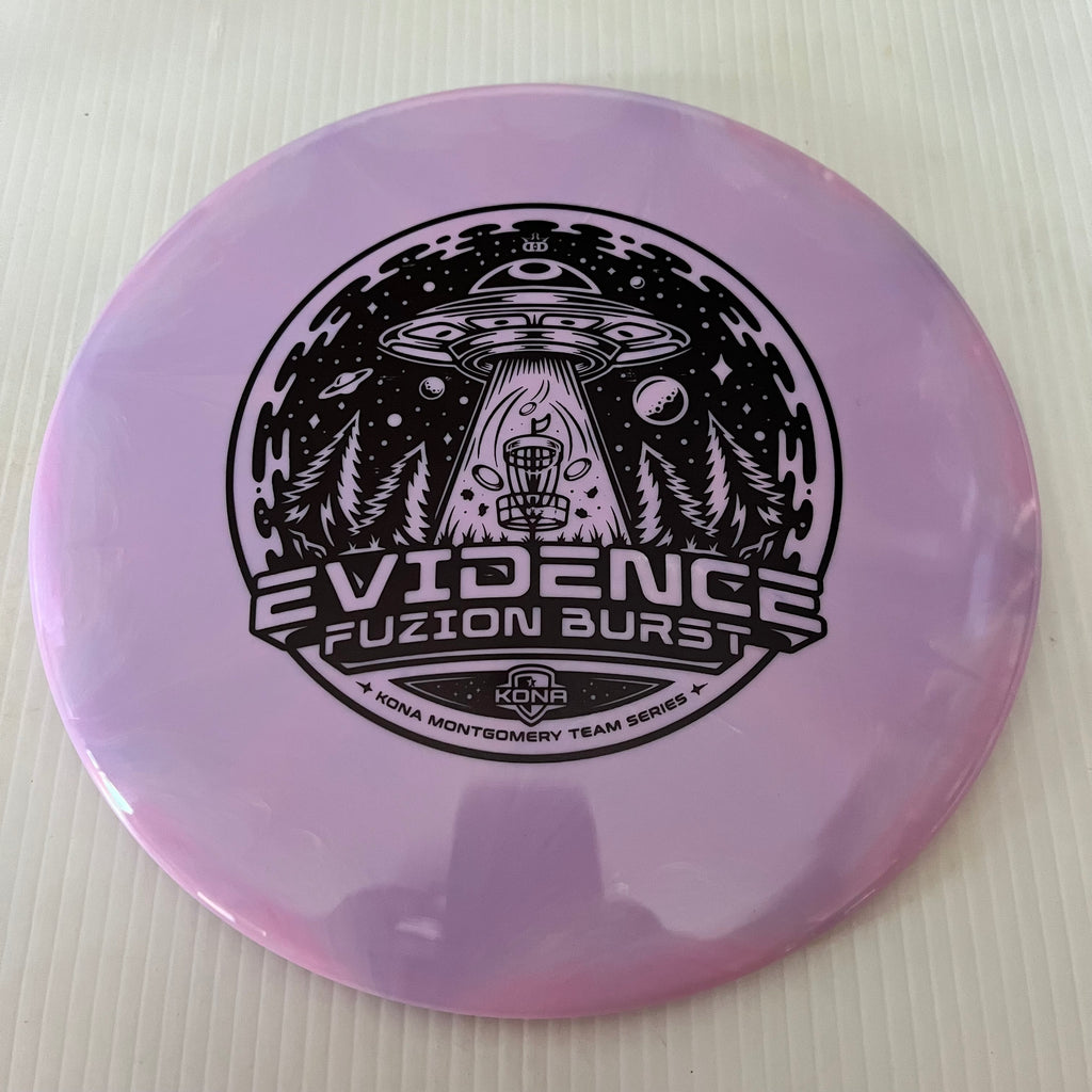 Dynamic Discs 2023 Kona Montgomery Team Series Fuzion Burst Evidence 5/5/-1/0