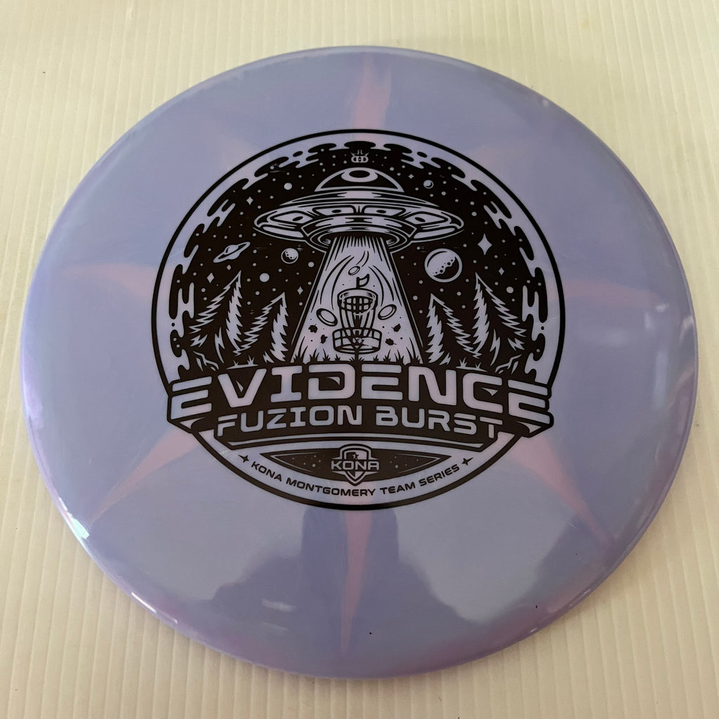 Dynamic Discs 2023 Kona Montgomery Team Series Fuzion Burst Evidence 5/5/-1/0