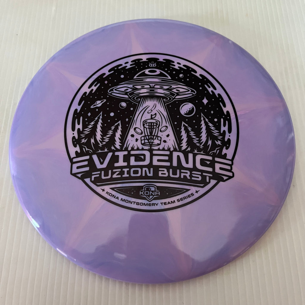 Dynamic Discs 2023 Kona Montgomery Team Series Fuzion Burst Evidence 5/5/-1/0