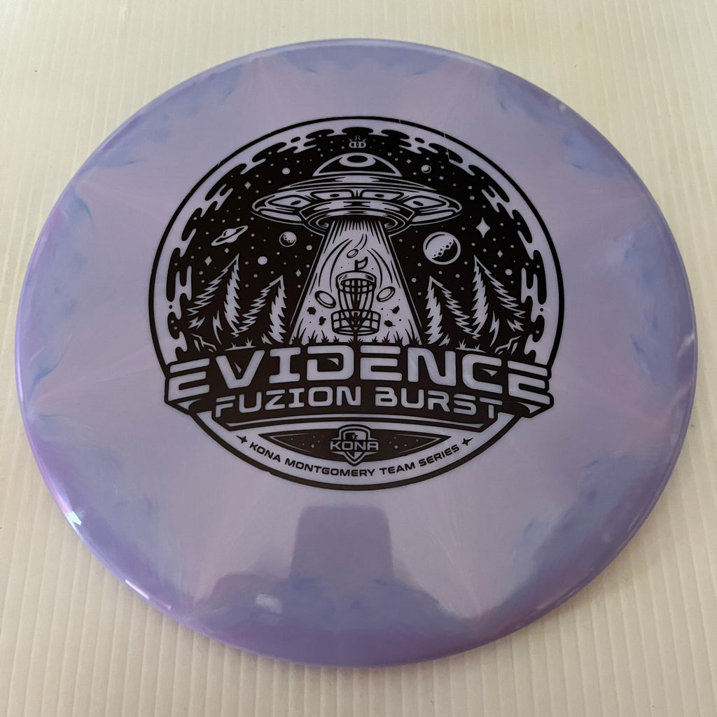 Dynamic Discs 2023 Kona Montgomery Team Series Fuzion Burst Evidence 5/5/-1/0