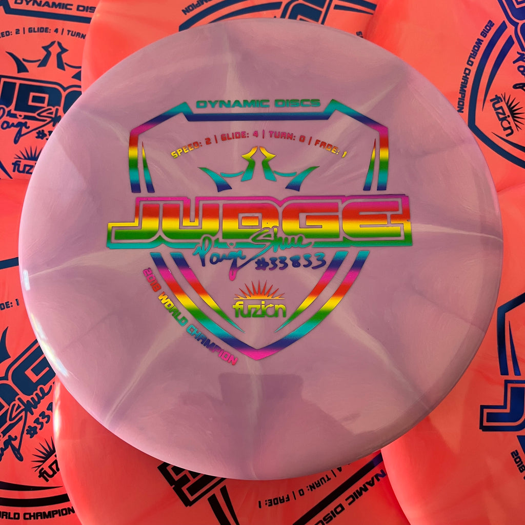 Dynamic Discs Paige Shue Fuzion Burst Judge 2/4/0/1
