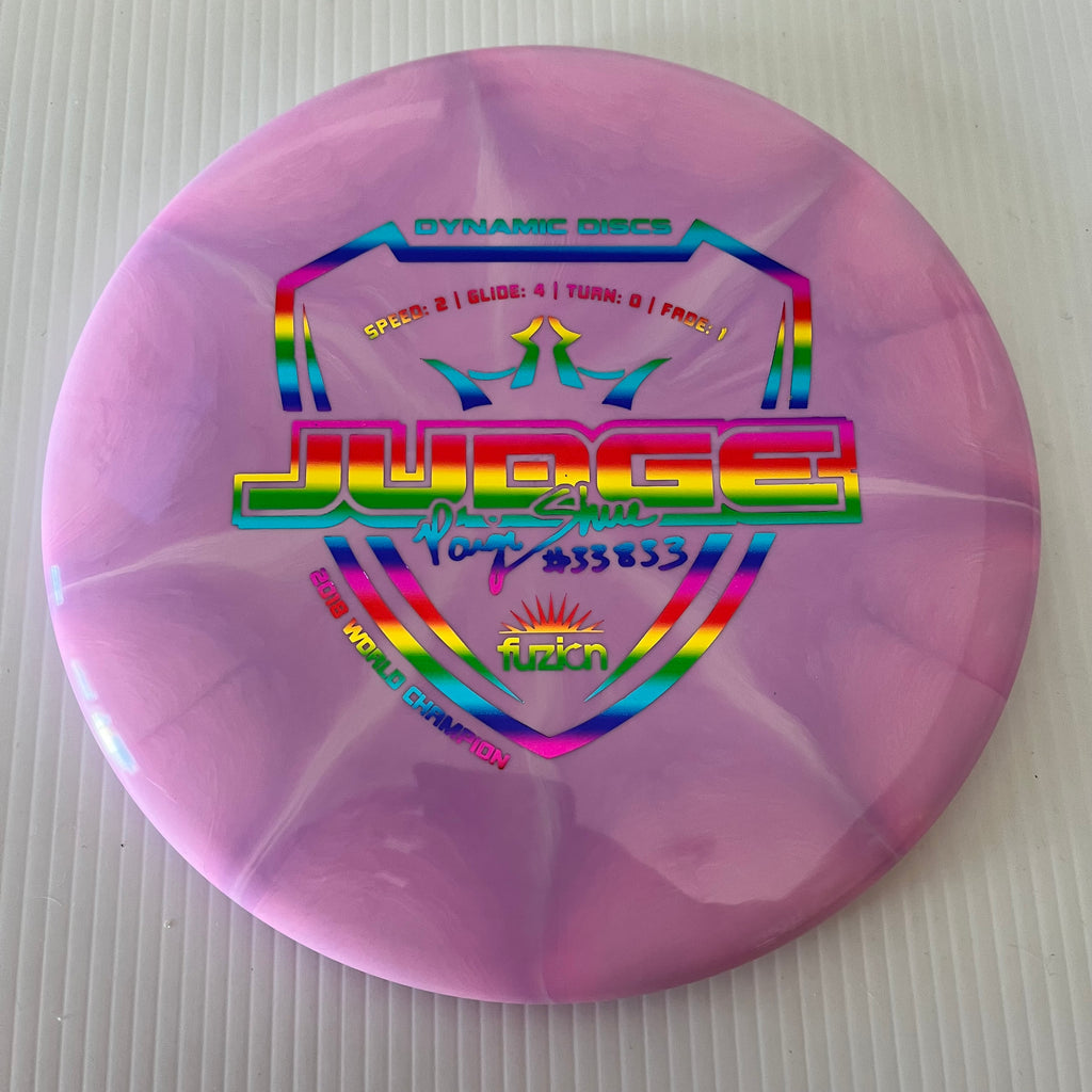 Dynamic Discs Paige Shue Fuzion Burst Judge 2/4/0/1