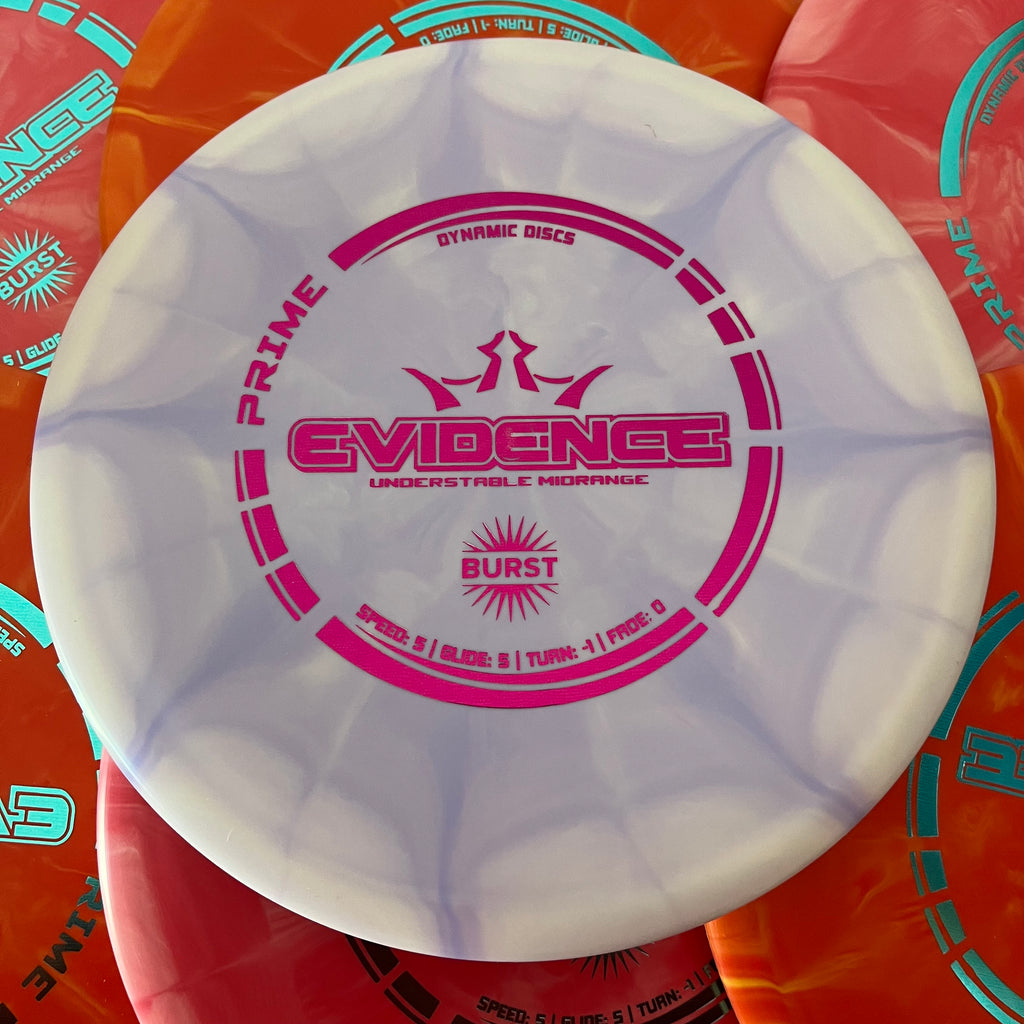 Dynamic Discs Prime Burst Evidence 5/5/-1/0