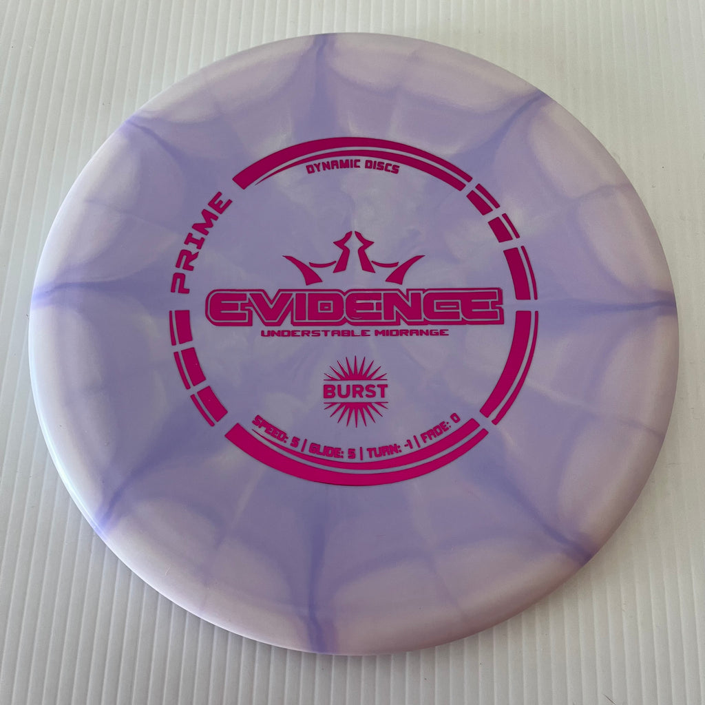 Dynamic Discs Prime Burst Evidence 5/5/-1/0
