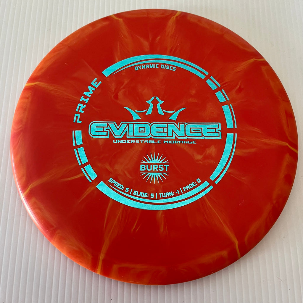 Dynamic Discs Prime Burst Evidence 5/5/-1/0